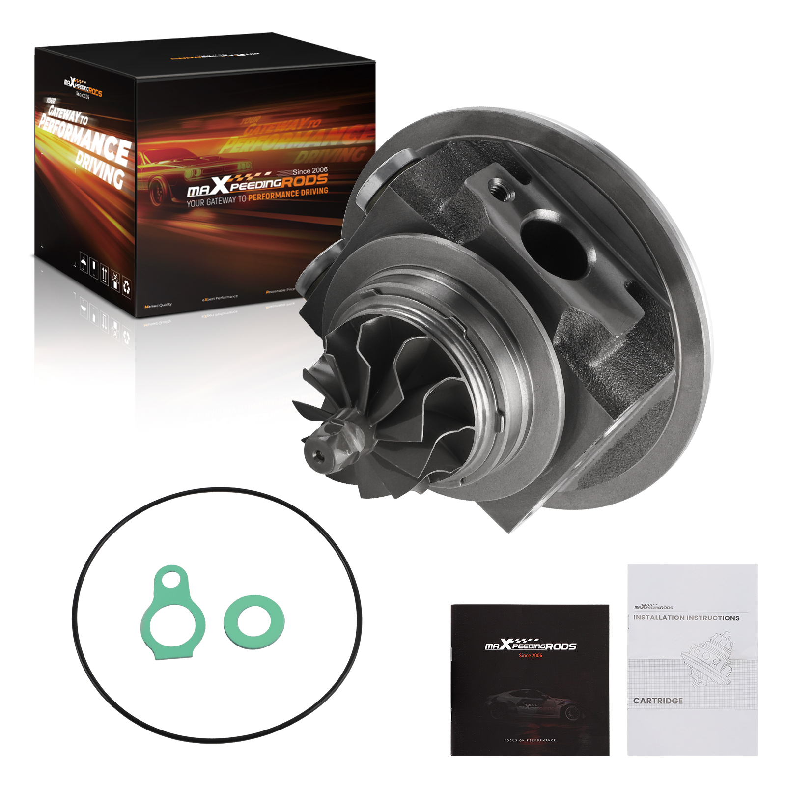 K03 Turbo Cartridge chra for Volkswagen Golf-5 Golf-6 Polo-5 1.4 TSI 53039880162