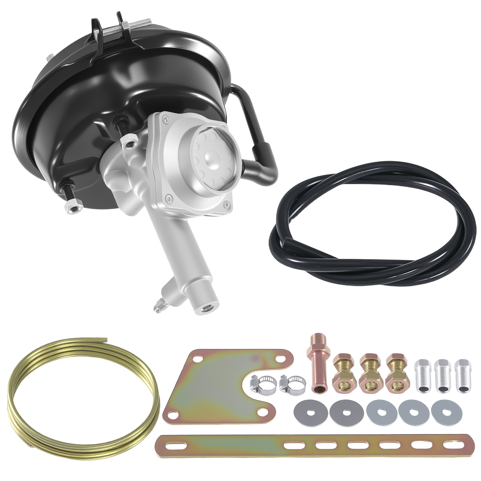 VH44 Remote Brake Booster Bracket Mounting Kit fit 4 wheel Drum Brake Universal
