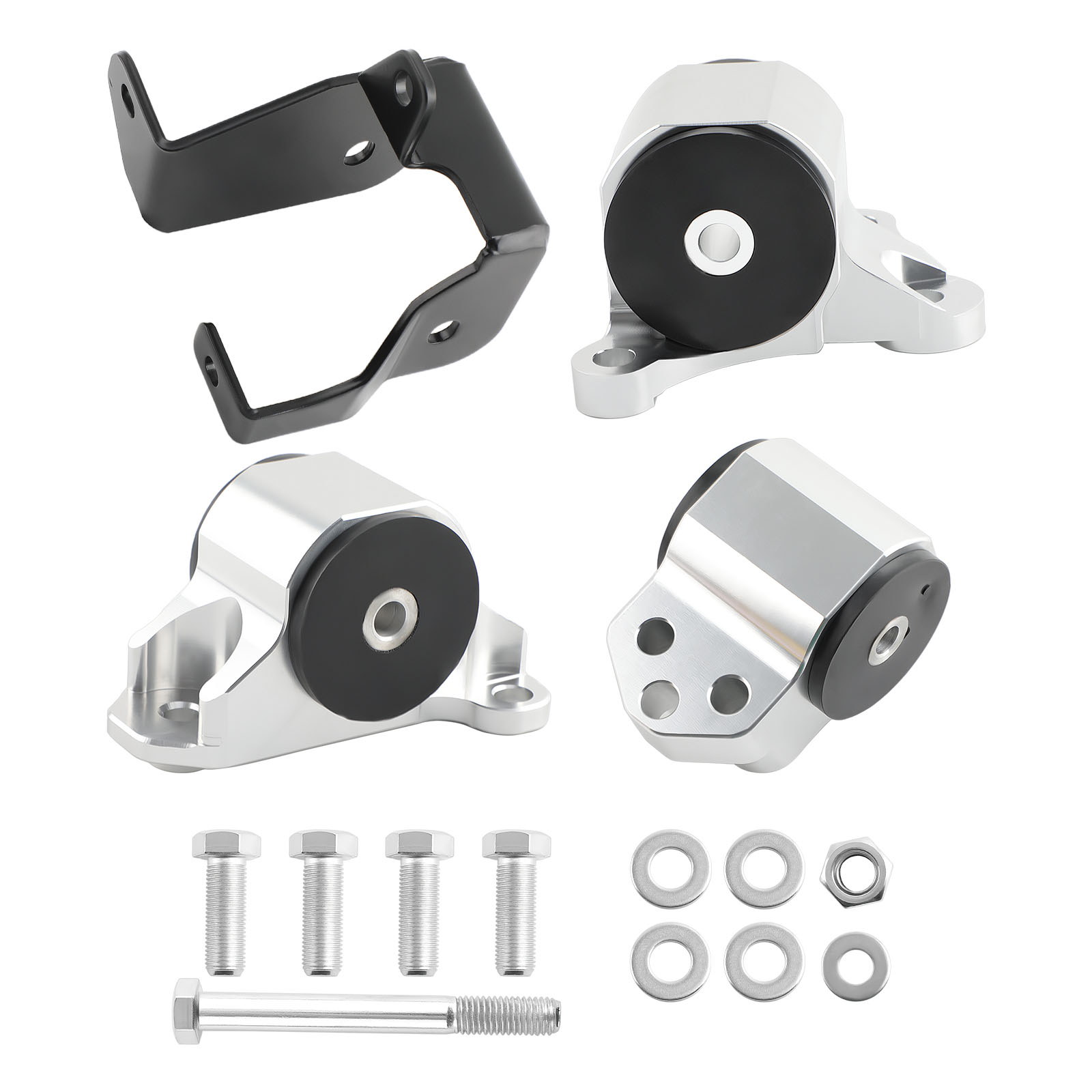 3-Bolt Engine Motor Mount Kit for Honda Civic EK 1996-2000 D15 D16 B16 B18 B20