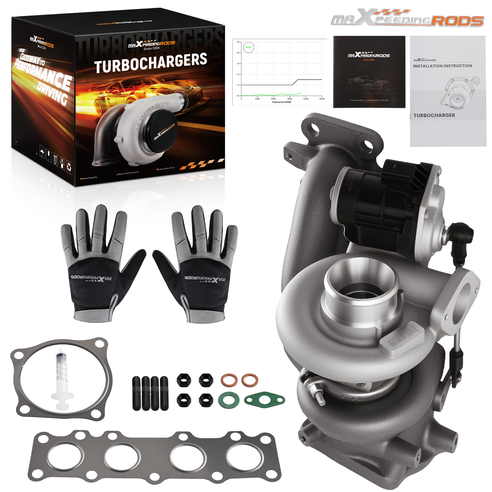 Turbo Billet Turbocharger for Kia Sportage Optima Hyundai Santa Fe 2.0 16-20