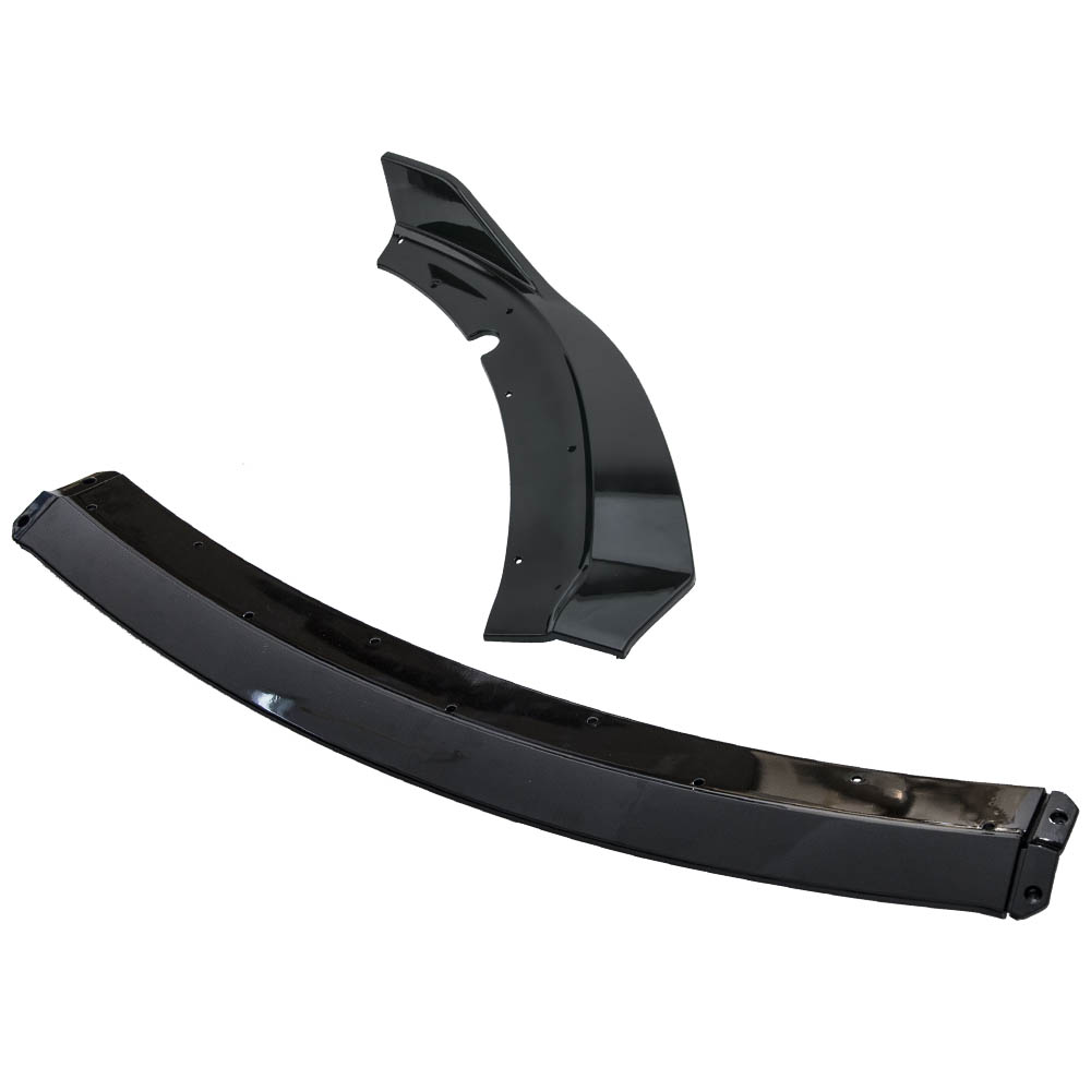 Front Bumper Lip Splitter Black For 2015-2020 Dodge Charger SRT NEW Carbon Fiber