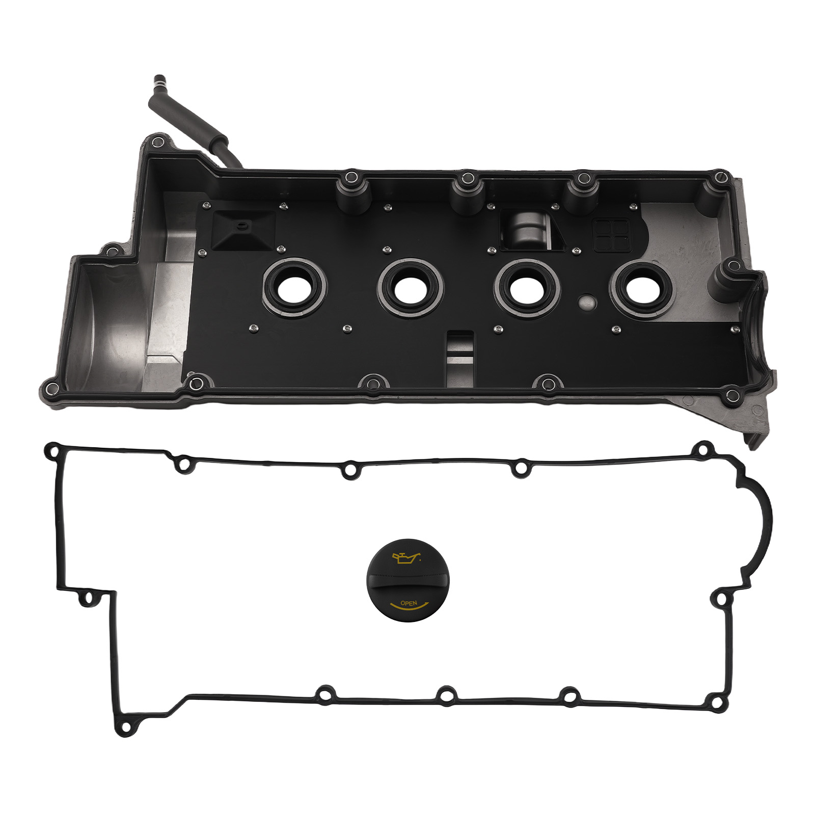 Engine Valve Cover for Hyundai Elantra Tiburon Tucson 2.0L 04-09 22410-23100