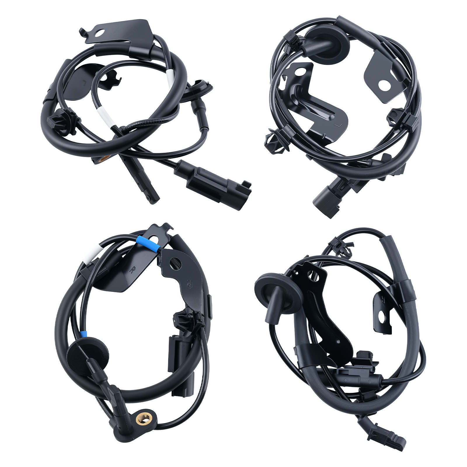 4 Abs Wheel Speed Sensor Front Rear Left & Right For Mitsubishi Lancer Outlander