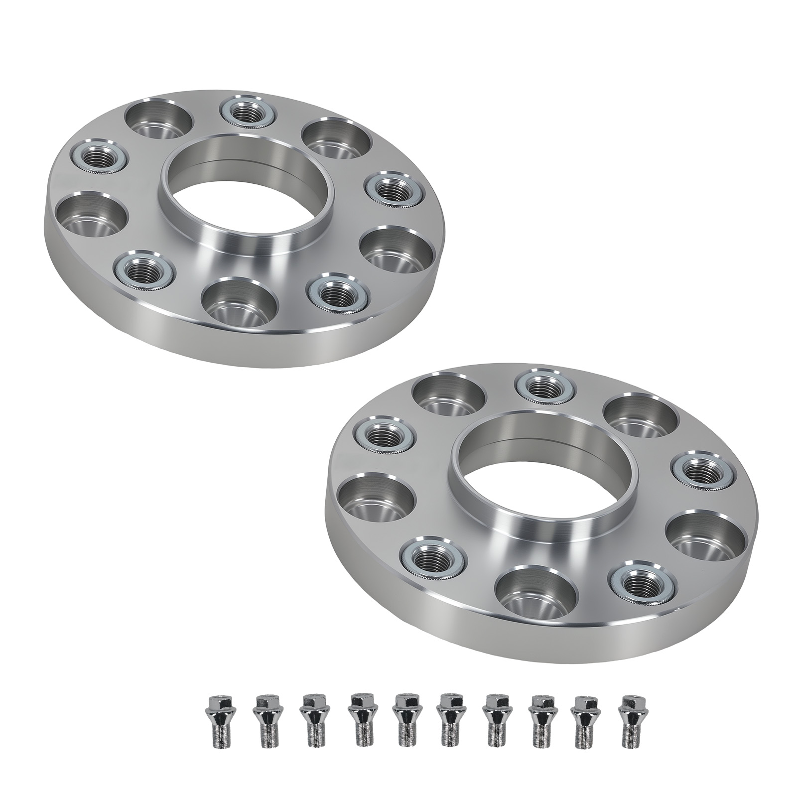 2x Spurverbreiterung 25mm for Porsche 911 Cayman Cayenne 5x130 M14x1.5