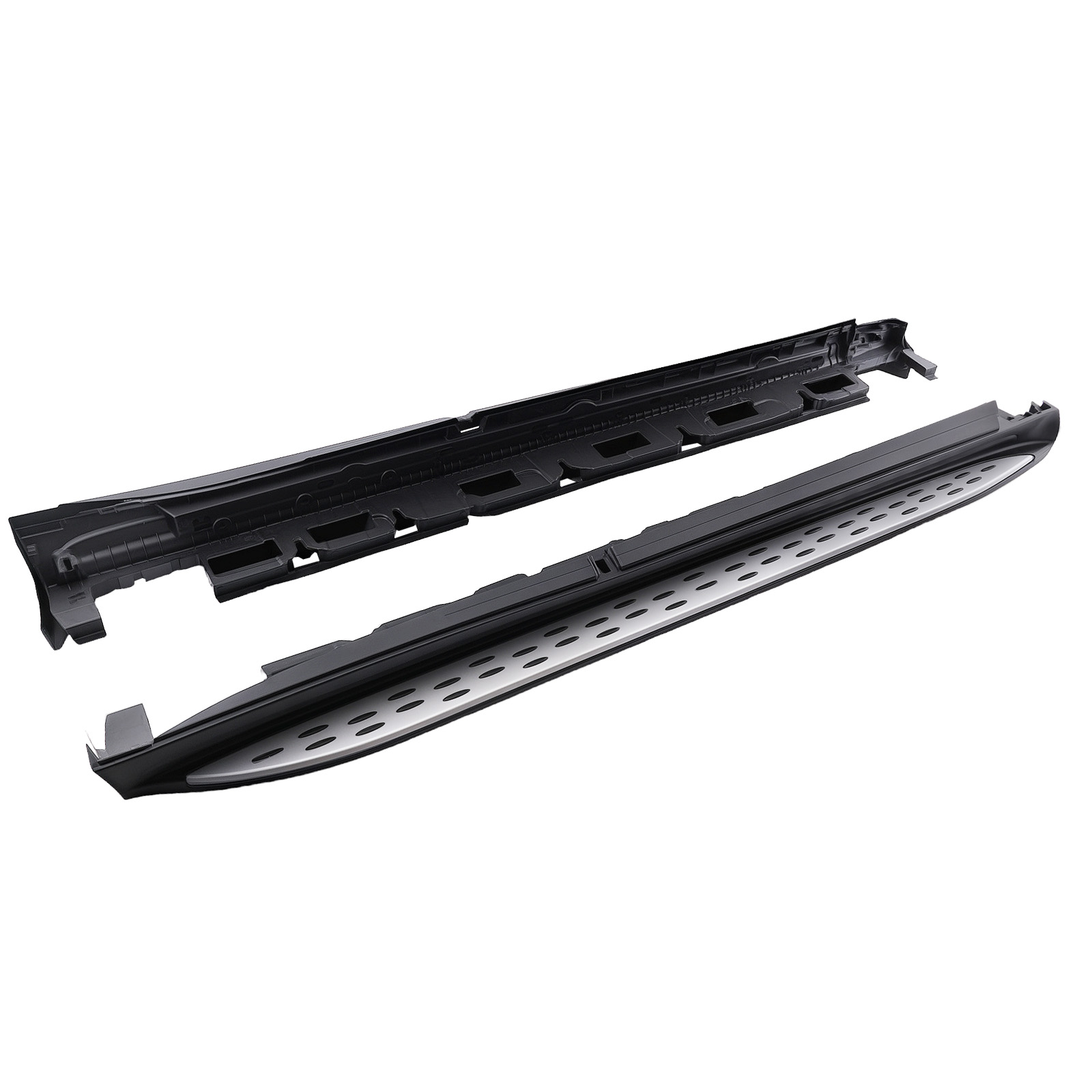 Trittbretter Schweller Schwarz for Mercedes X166 GL/GLS 13-18 Rutschfest