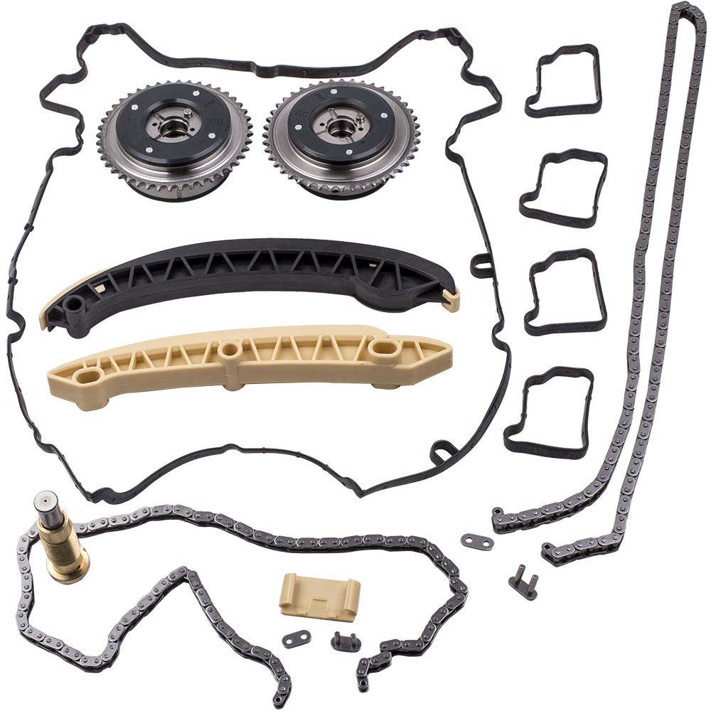 Timing Chain Kit & Camshaft Adjuster for Mercedes Benz M271 W203 SLK200 1.8L