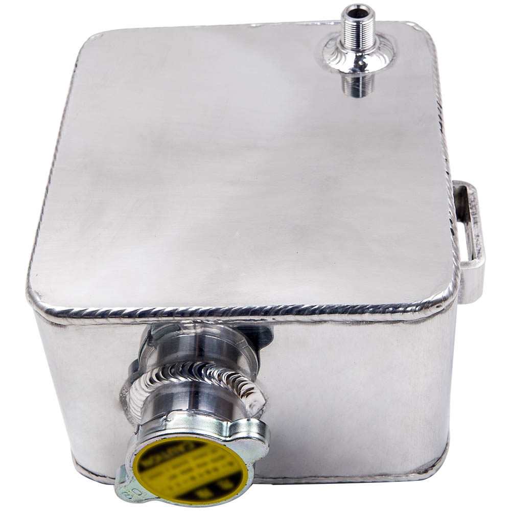 Universal 2.5L Aluminium Kühlmittel Überlauf Ausgleichsbehälter Wassertank 2500
