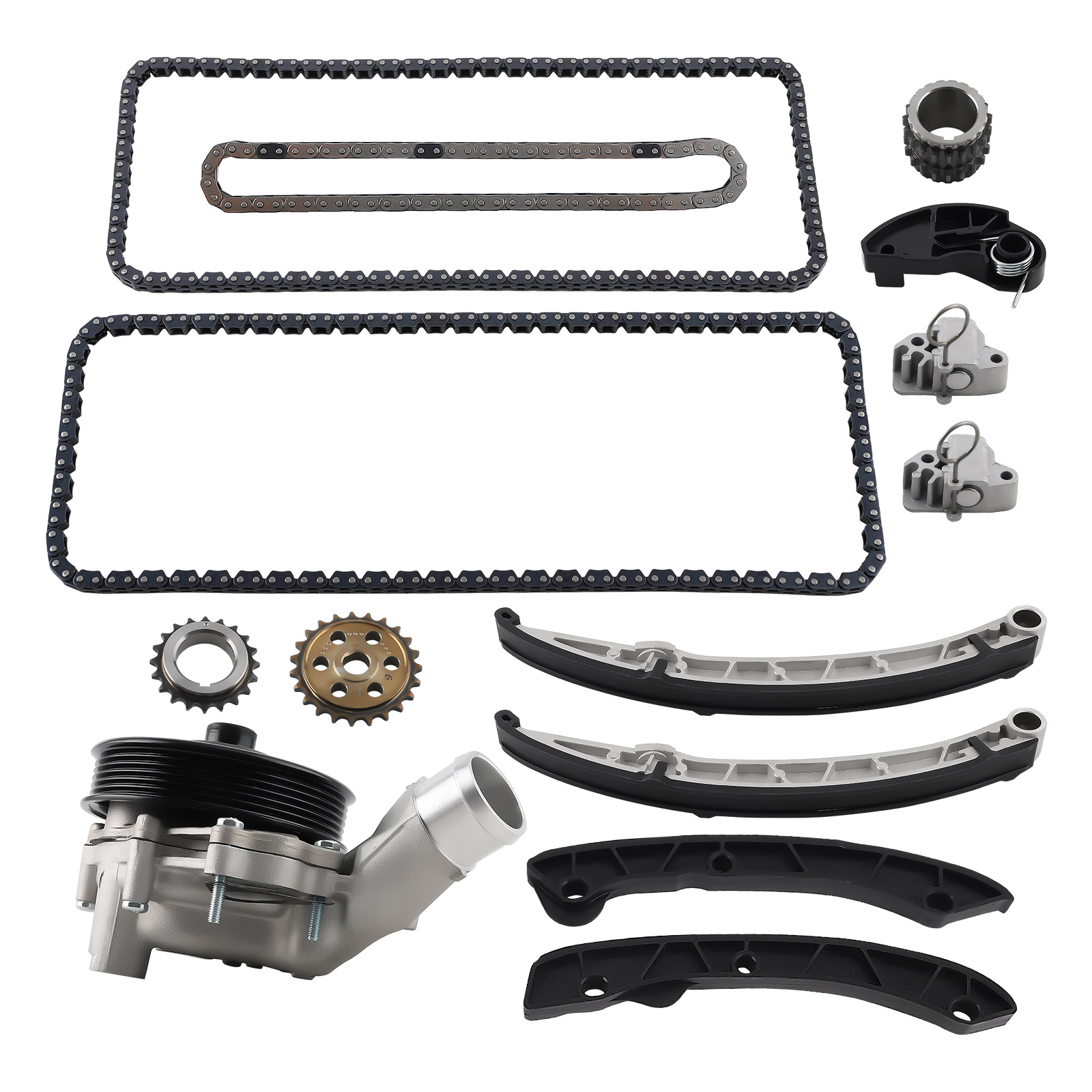 Timing Chain Kit w/ Water Pump For Land Rover LR4 Range Rover 32 Valve 5.0L US