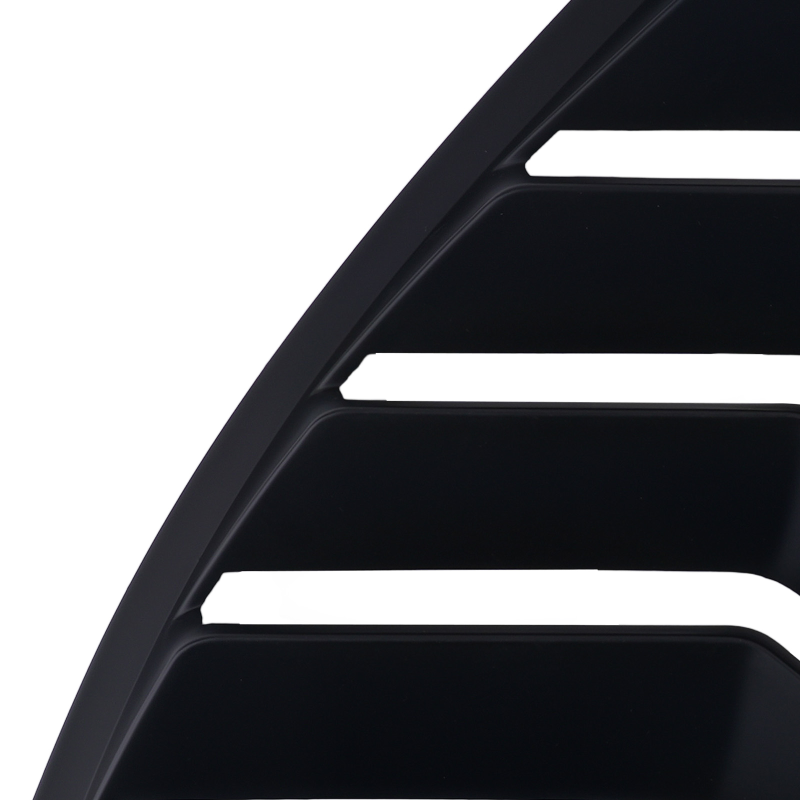 Side Window Louvers for Chevy Camaro 10-15 Quarter Panel Cover Matt Black
