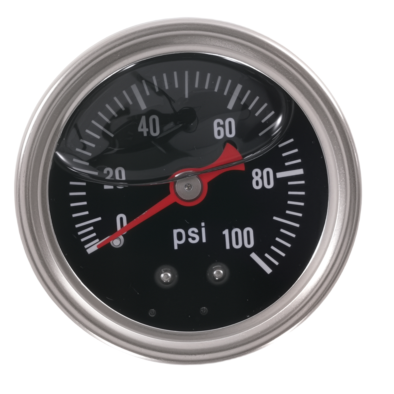 Regulador Presion Gasolina Universal 6AN con Manometro 0-100PSI Aluminio CNC