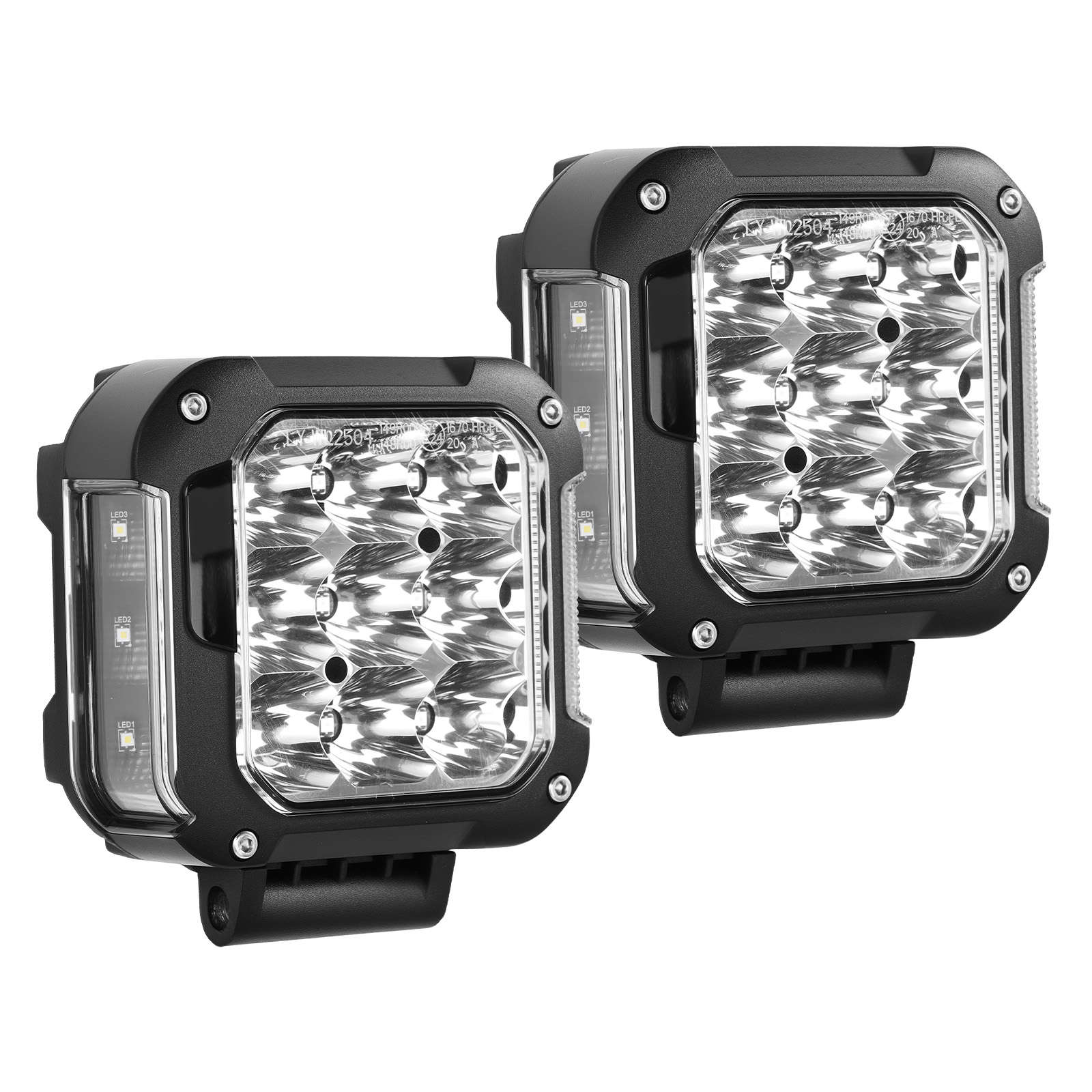 4 Zoll 90W LED Fernlicht for Geländewagen Offroad LKW Wasserdicht 9000LM