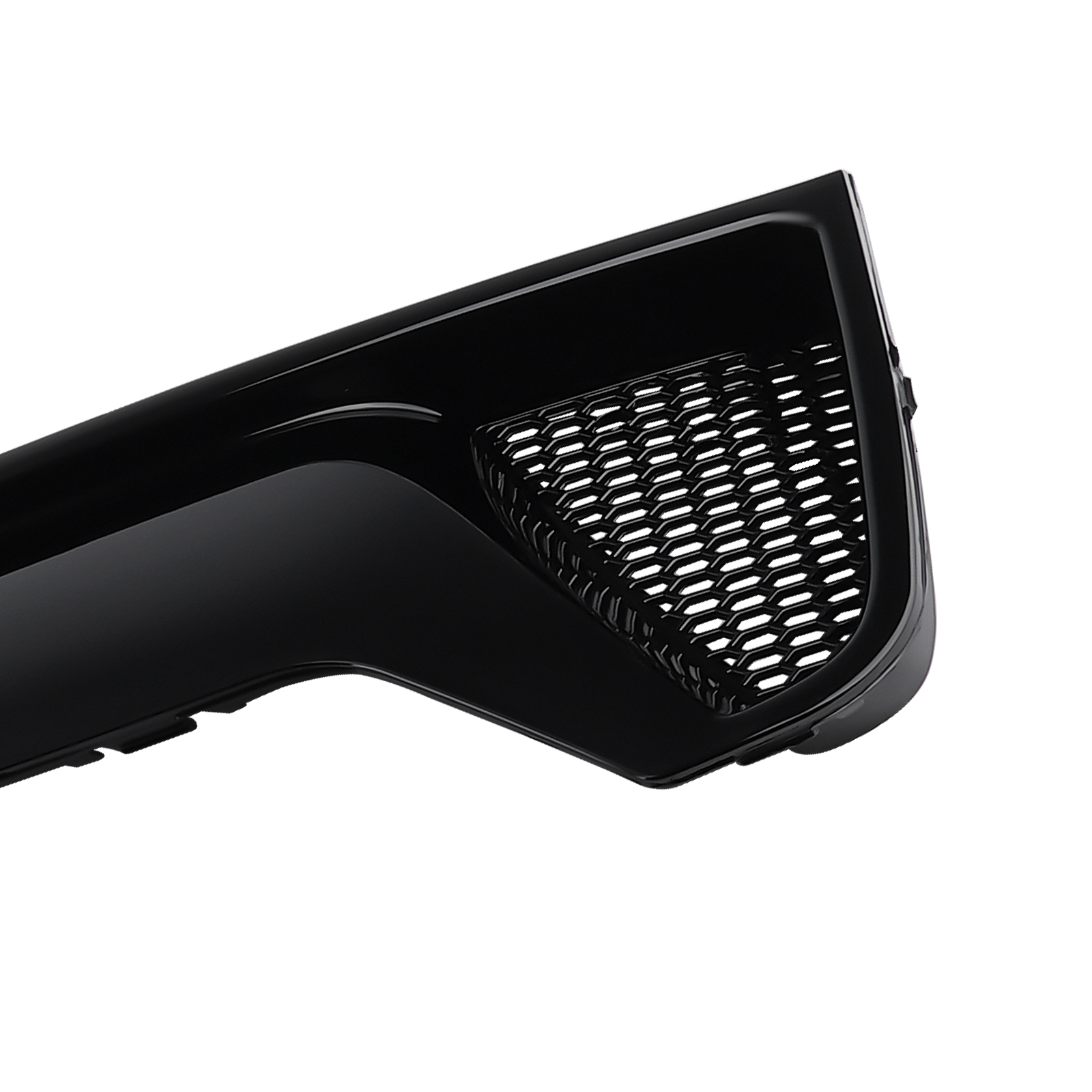 Black Rear Diffuser For BMW 4 Series F32 F33 F36 M Sport 14-20 Bumper Lip Kit