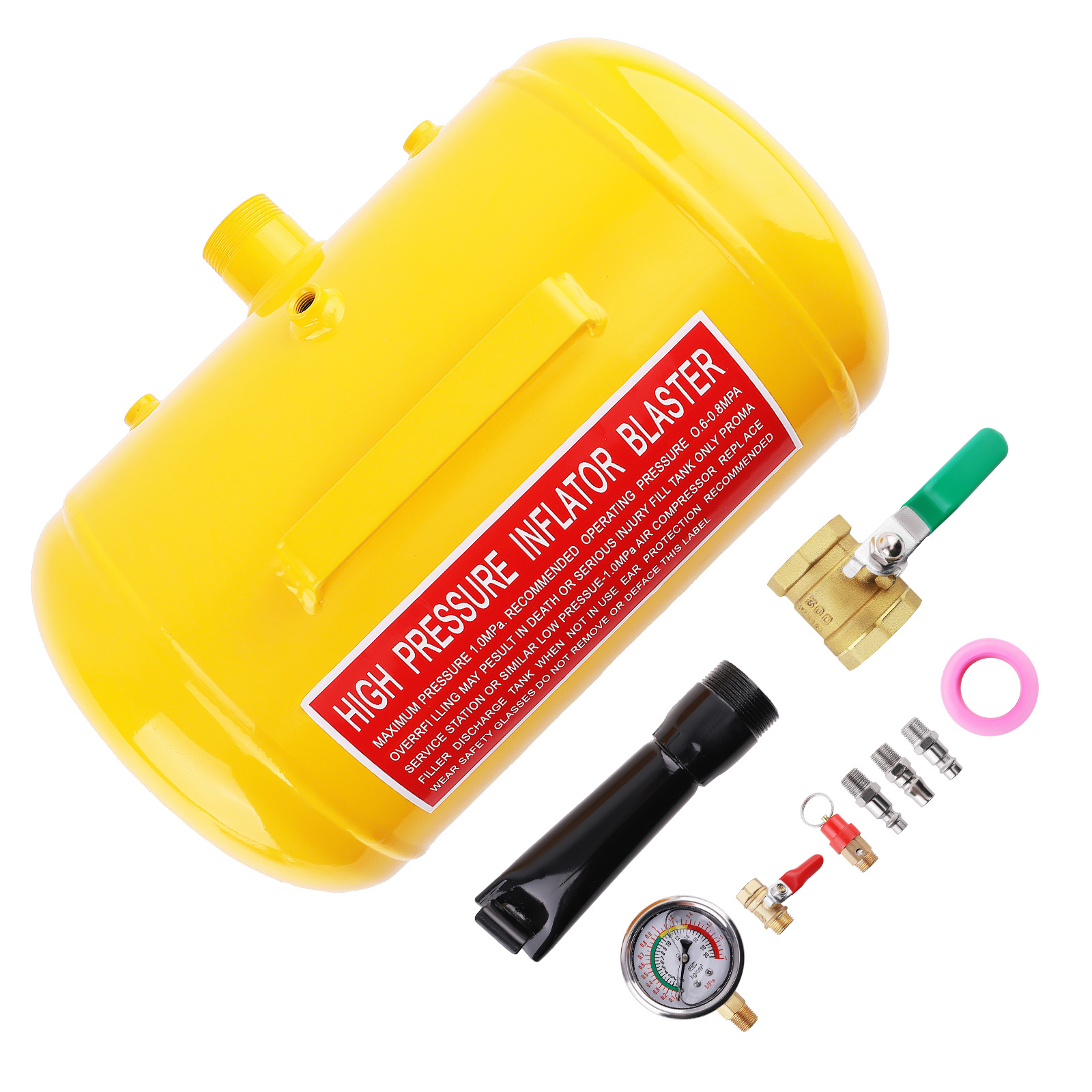 5 Gallon Bead Seater Air Blaster Booster Tool Tyre/20 Litre Tyre Inflator 20L UK