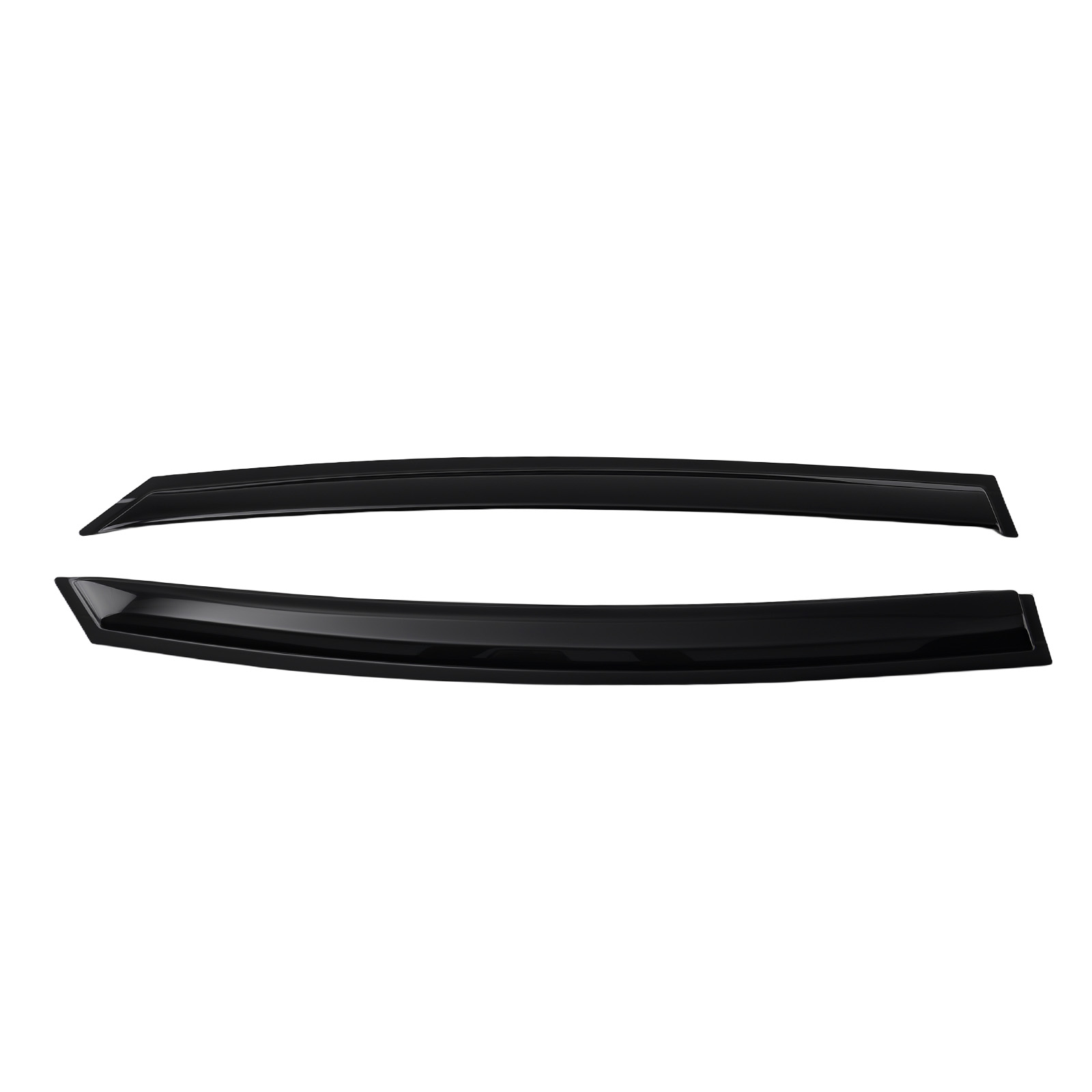 Acrylic Window Rain Deflectors for Ford Fusion 2013-2020 4PC Black Set
