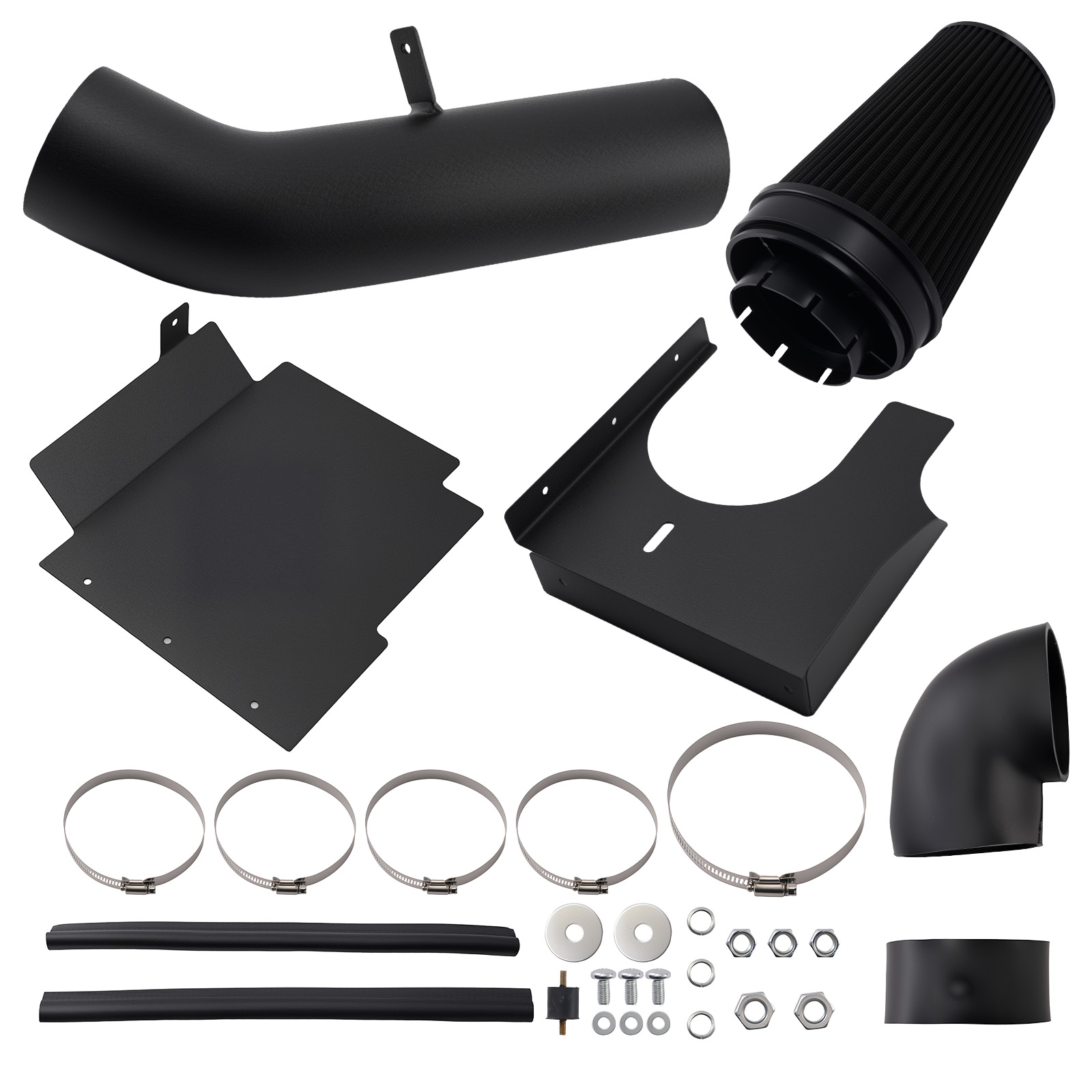 Engine Air Intake for Chevrolet Silverado 3500 6.0L V8 2001-2006 Aluminum Red