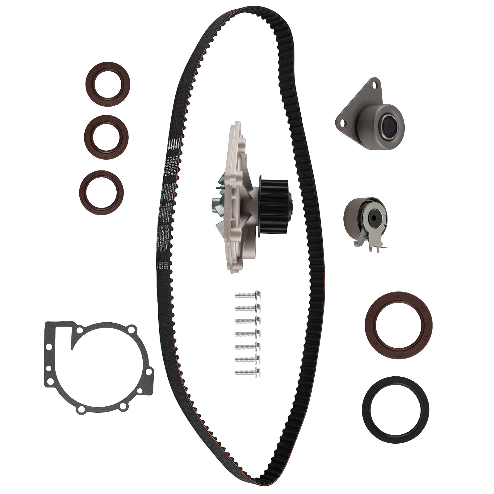 Timing Belt Kit Water Pump for Volvo XC70 XC90 2.5L 2003-2007 8694626