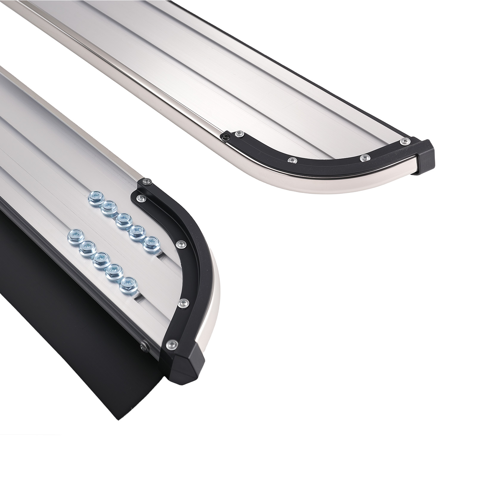 Non-Slip Running Board Side Steps for Ford Explorer 2011-2019 Black Pair