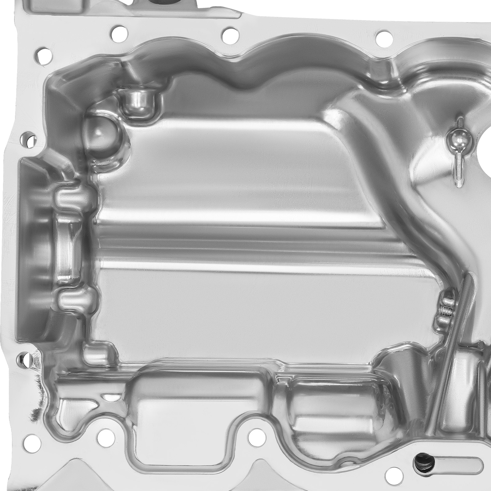 1x Aluminum Engine Oil Pan for Mini Cooper Clubman Countryman 2.0L l4 2016-2019