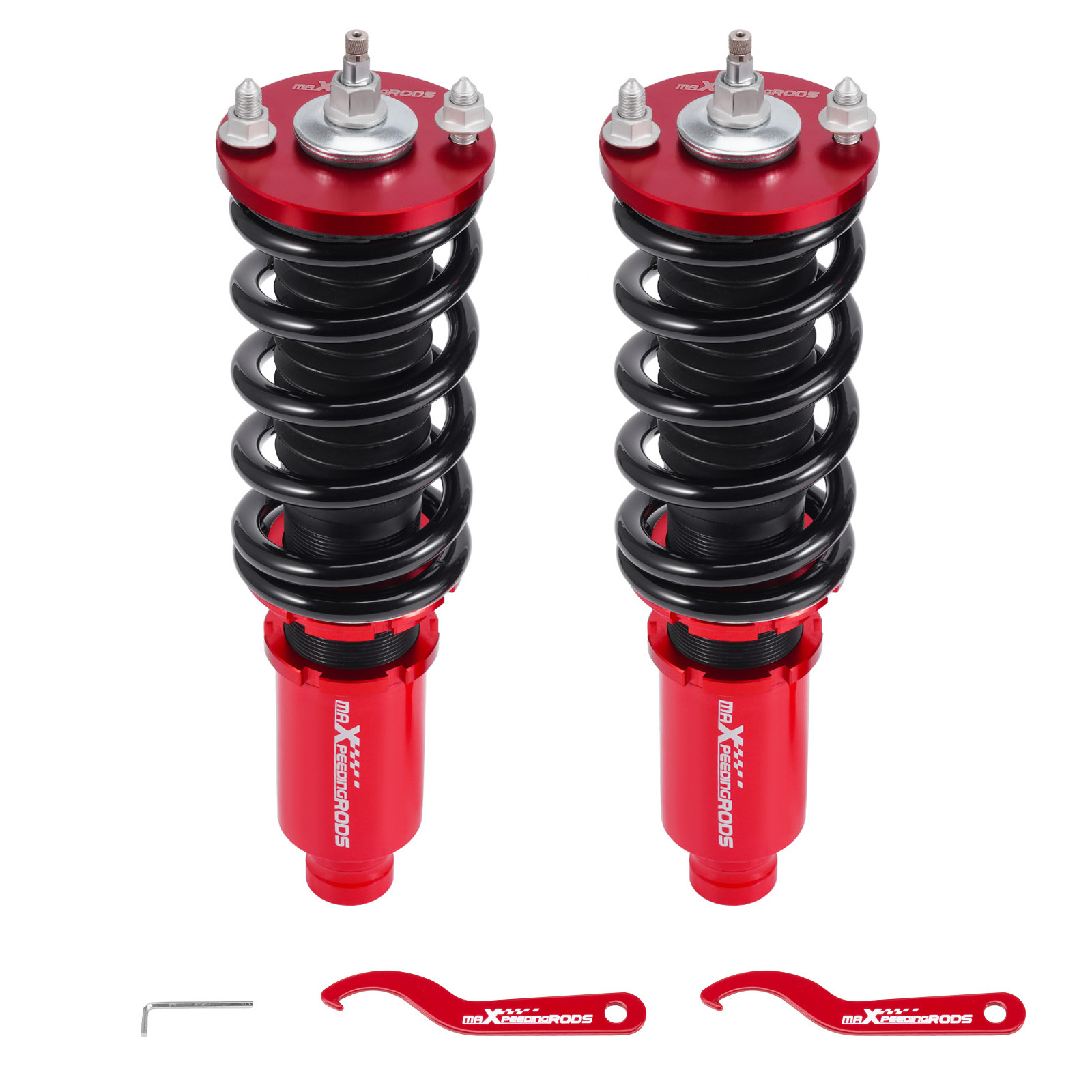 2x Gewindefahrwerk for Honda Civic EG3 EG6 EG8 EG9 EH5 EH9 EJ1 EJ2 EJ6 EJ8 91-00