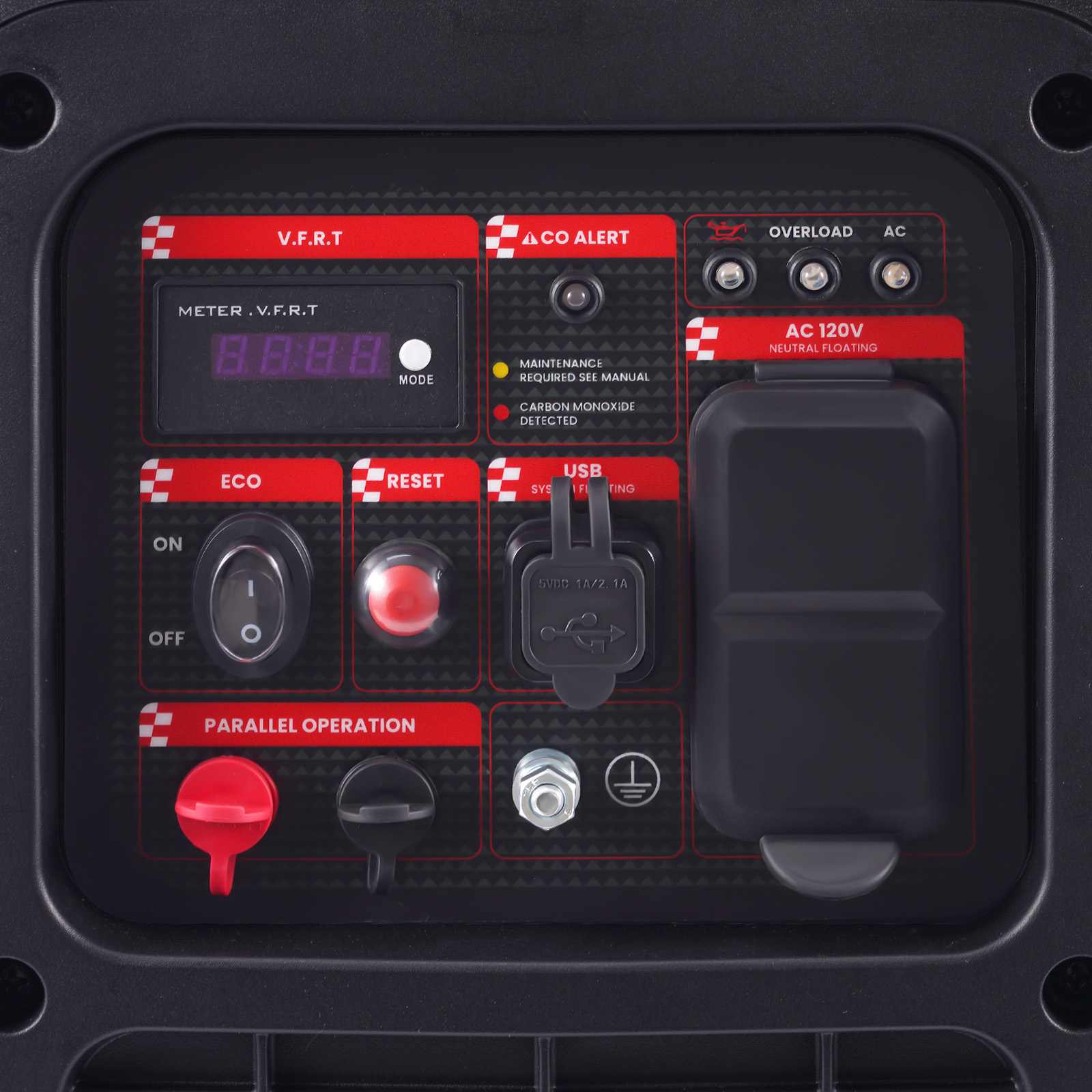 MXR2850 Inverter Generator Gas Powered Quiet Eco Portable 18kg for RV Travel