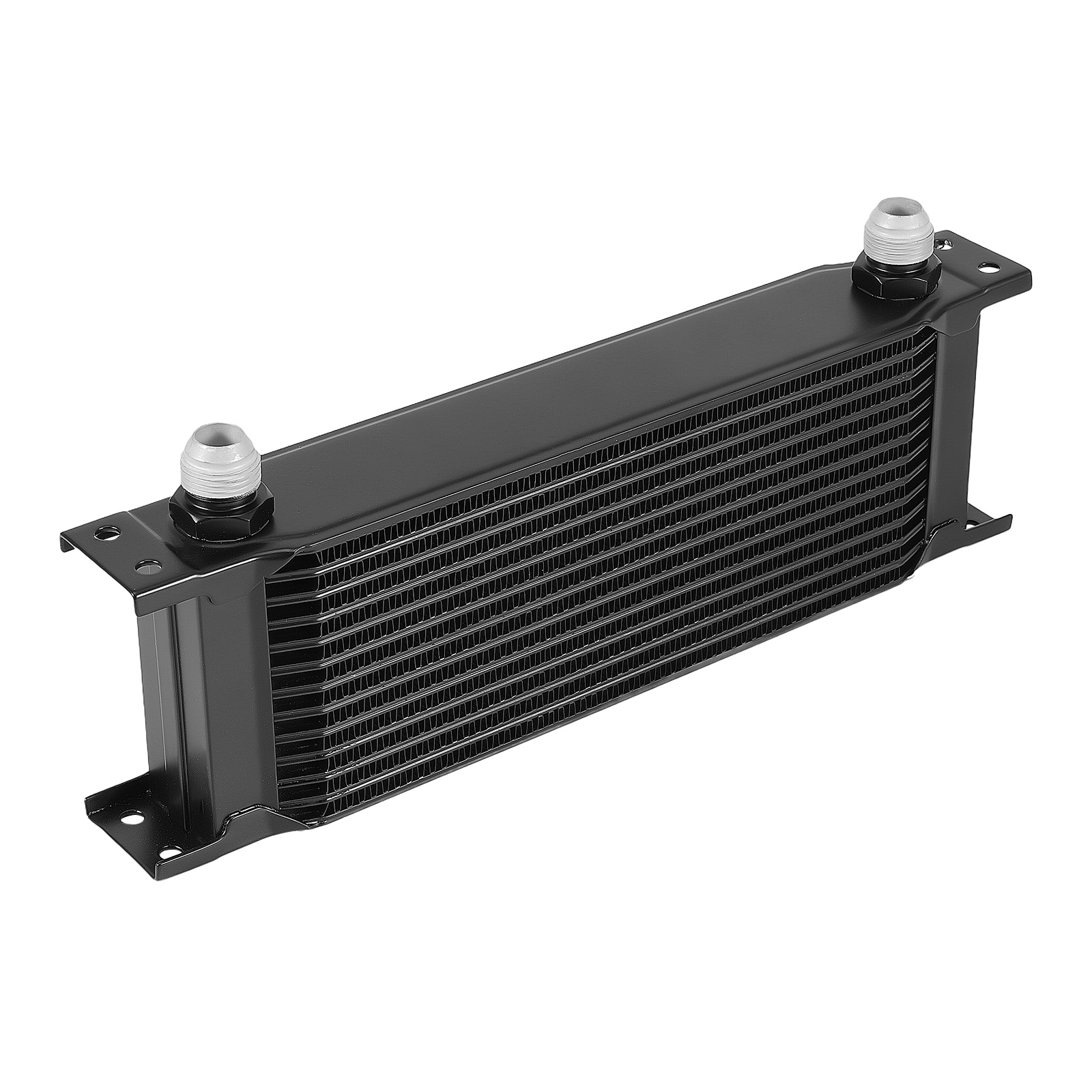 Ölkühler Universal 13-Reihen Aluminium Transmission Oil Cooler AN-10 mit Adapter
