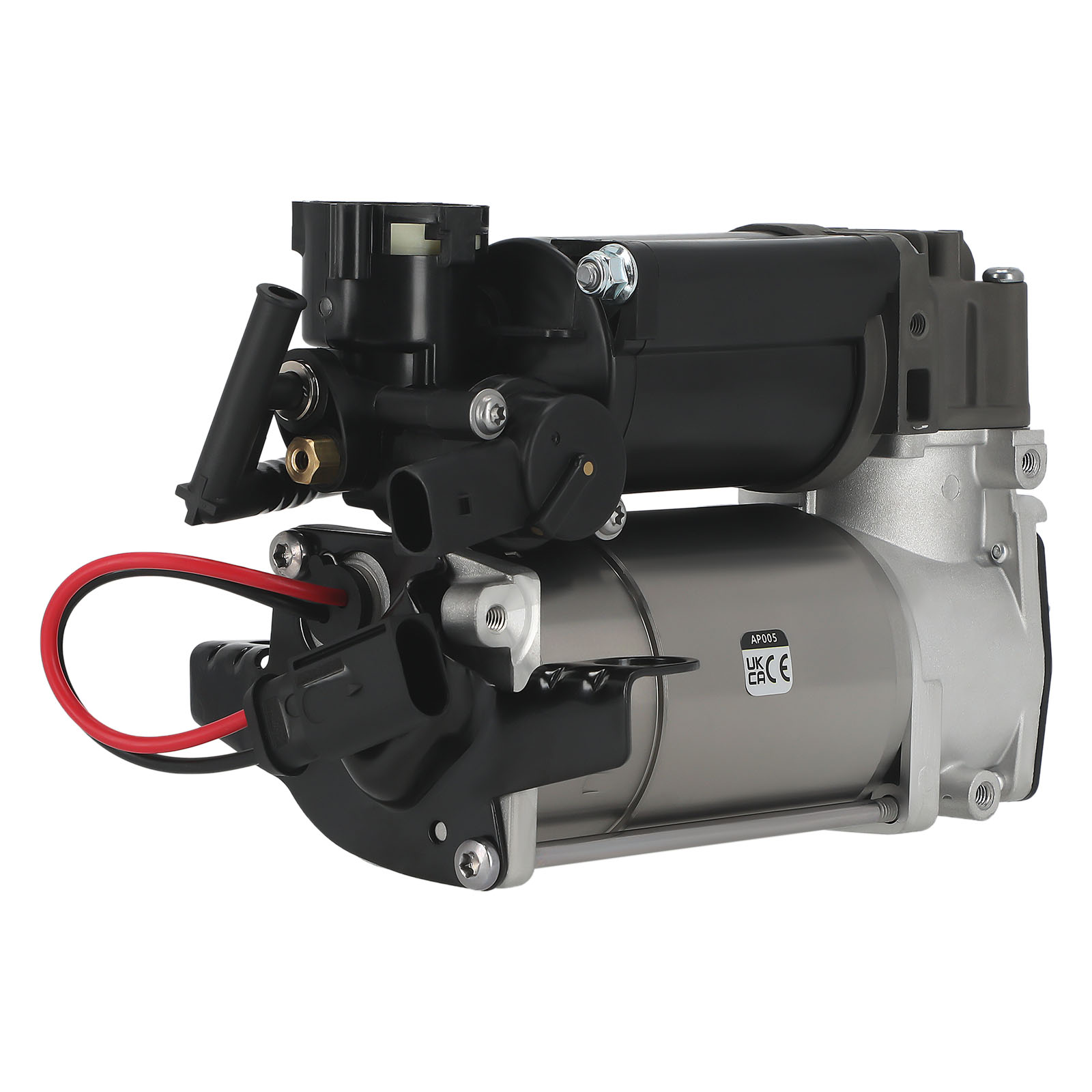 Front Rear Air Suspension Shock + Air compressor pump for Mercedes S-Class W220