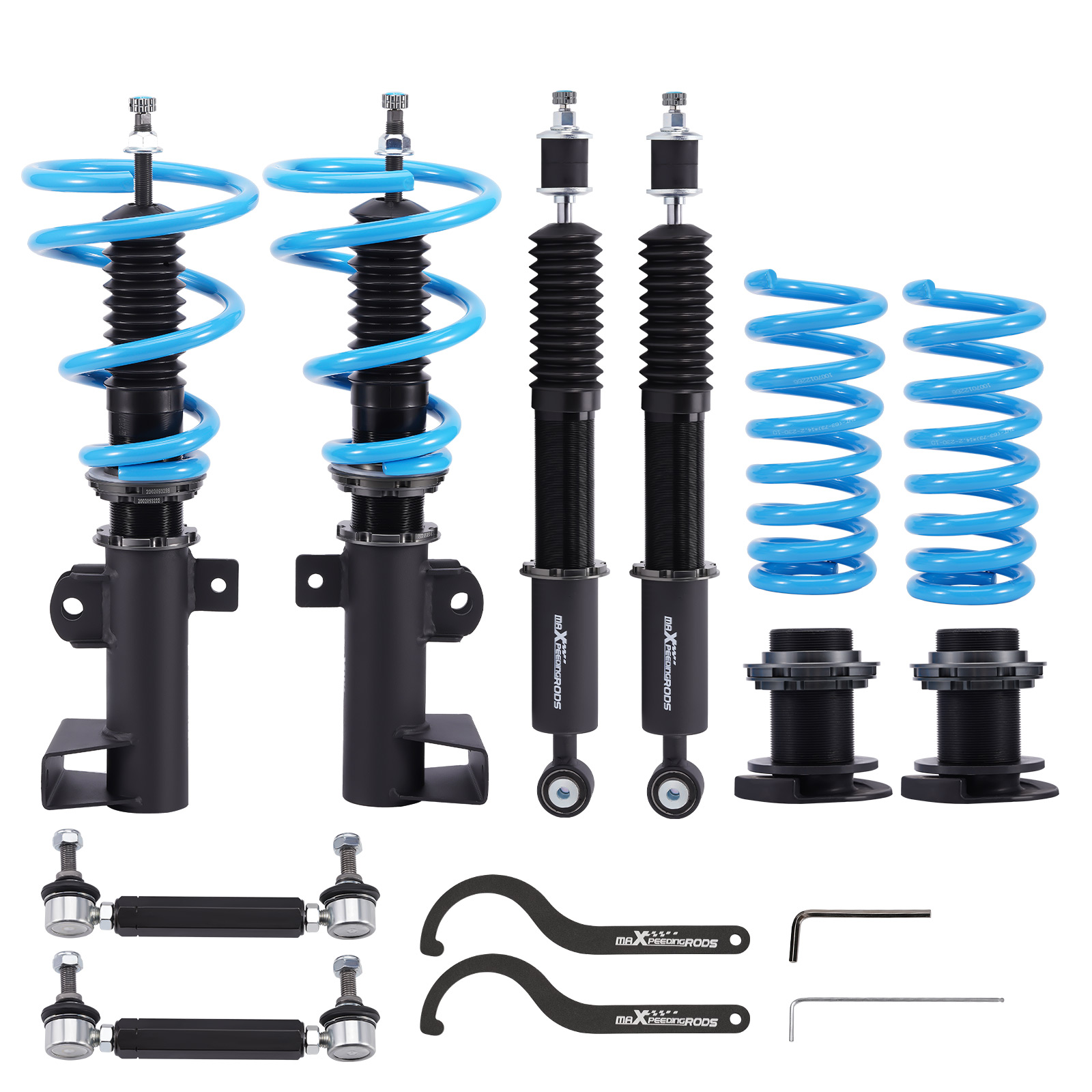 24 Way Damper Coilovers Suspension Kit for Mercedes Benz C-class W203 2000-2007
