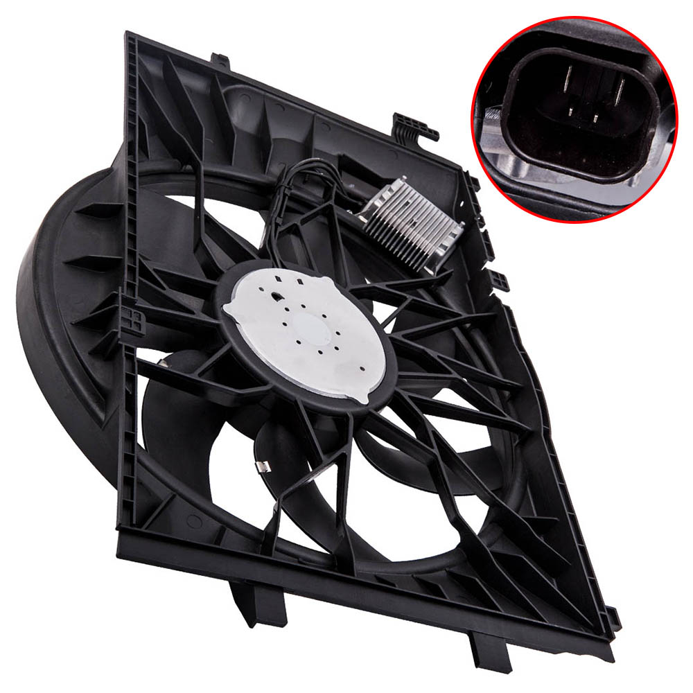Radiator Cooling Fan Assembly For Mercedes Benz C230 2035000293 eBay