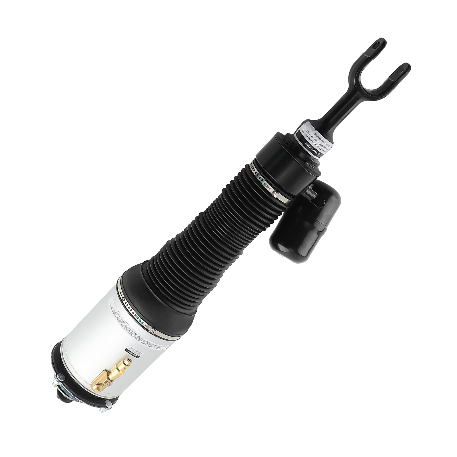 1xFederbein Stoßdämpfer air suspension strut for VW Phaeton Bentley Vorne Rec