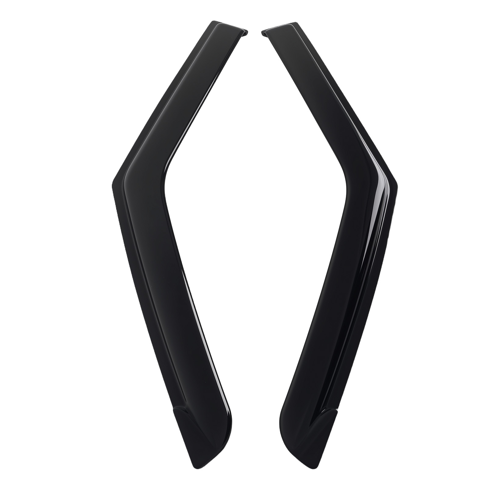 Vent Visor Window Guards for Hyundai Venue 2020-2024 Black Outside 4Pcs