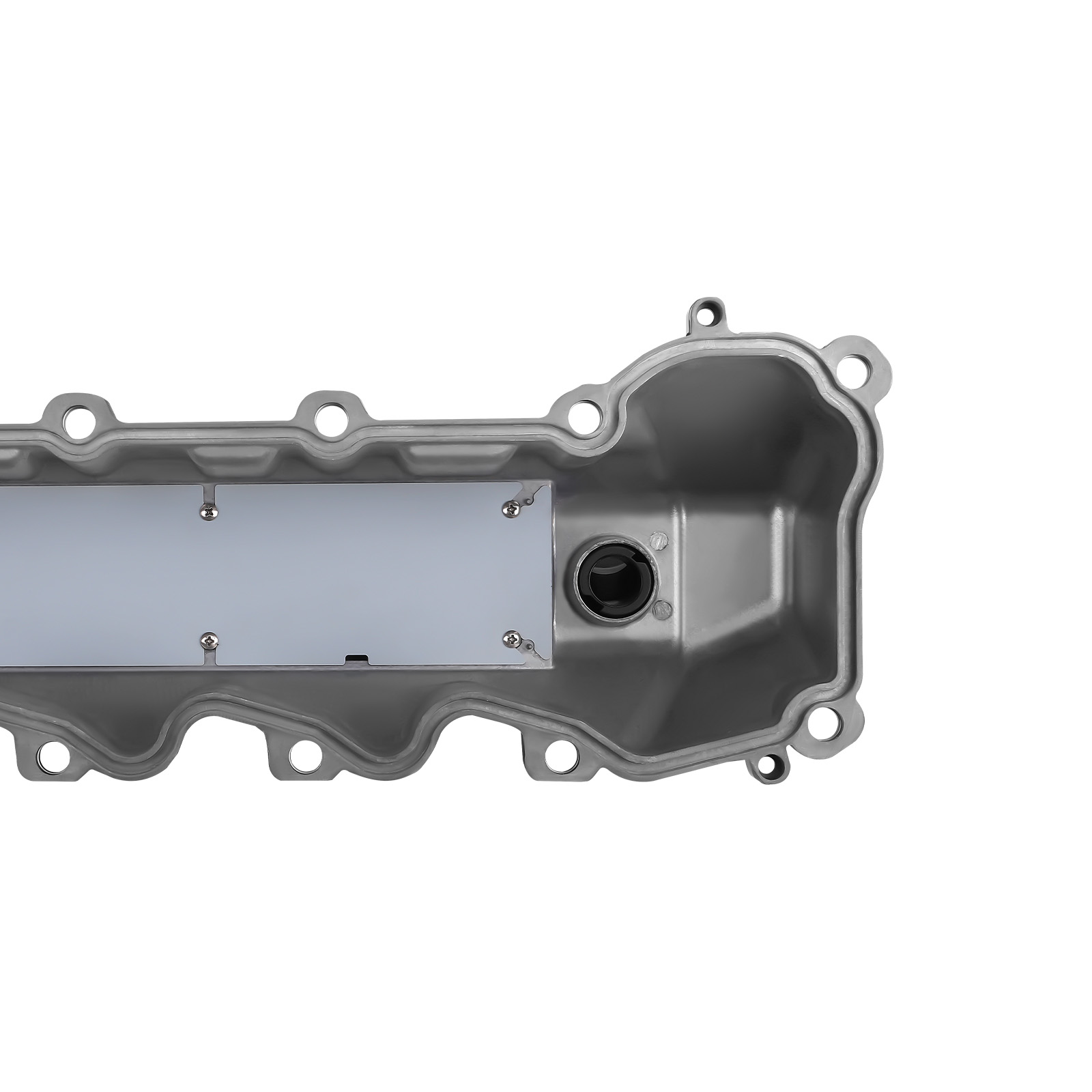 LH & RH Aluminum Valve Cover Kit For Ram 1500 Dodge Dakota Grand Cherokee 4.7L