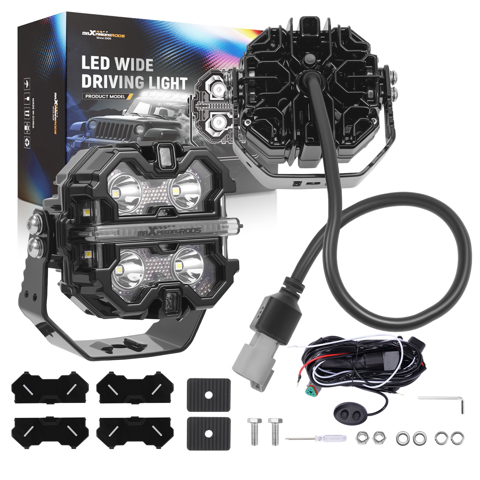 Luz LED Auxiliar 160W 3.5