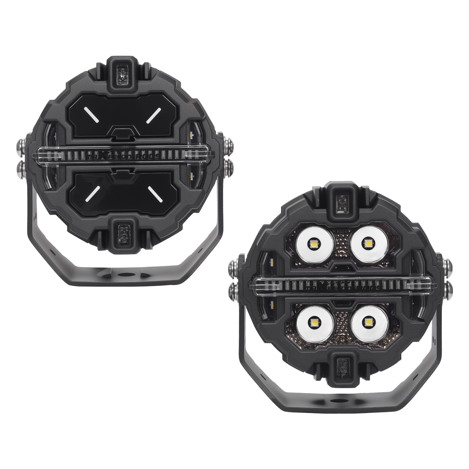 270-Degree Beam Driving Light For Off Road Tractor/Bus RGB Background Lamp 3.5