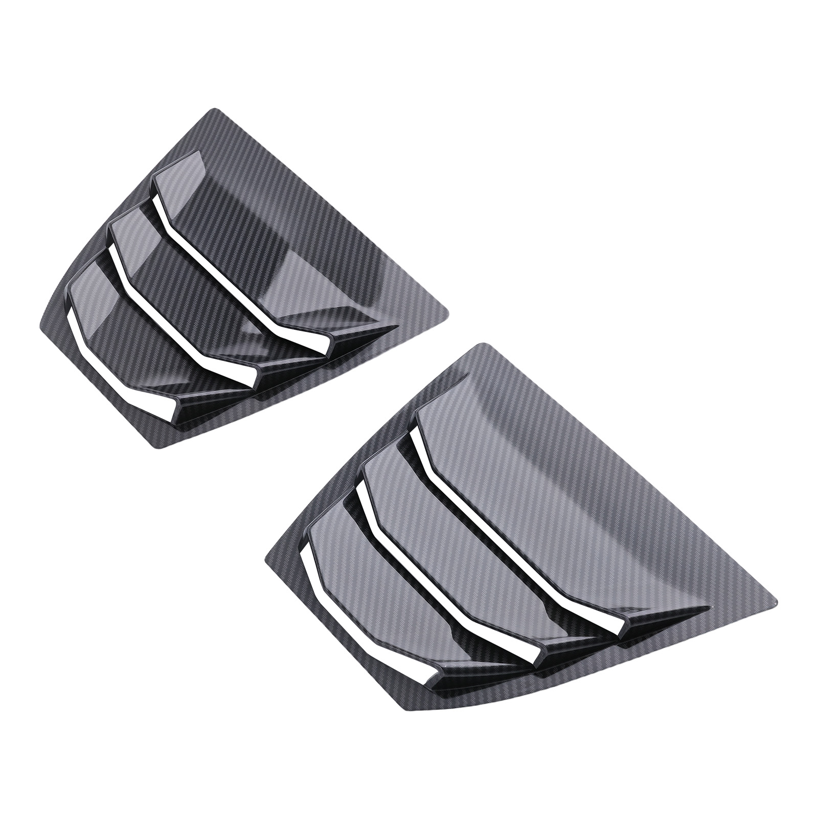 Mazda 3 Axela Side Window Louvers for 2014-2018 Carbon Fiber Look ABS