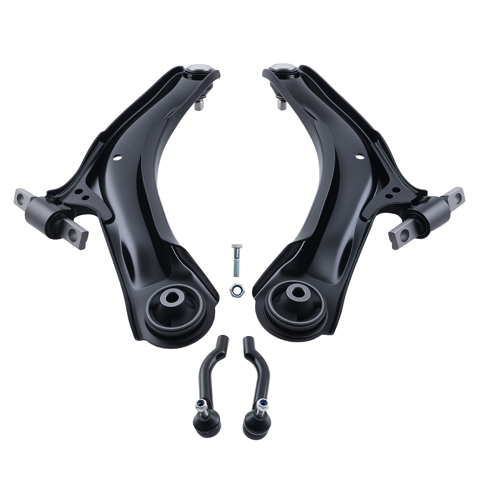 Front Lower Driver Passenger Control Arms Set for Nissan Rogue 08-13 MS30194
