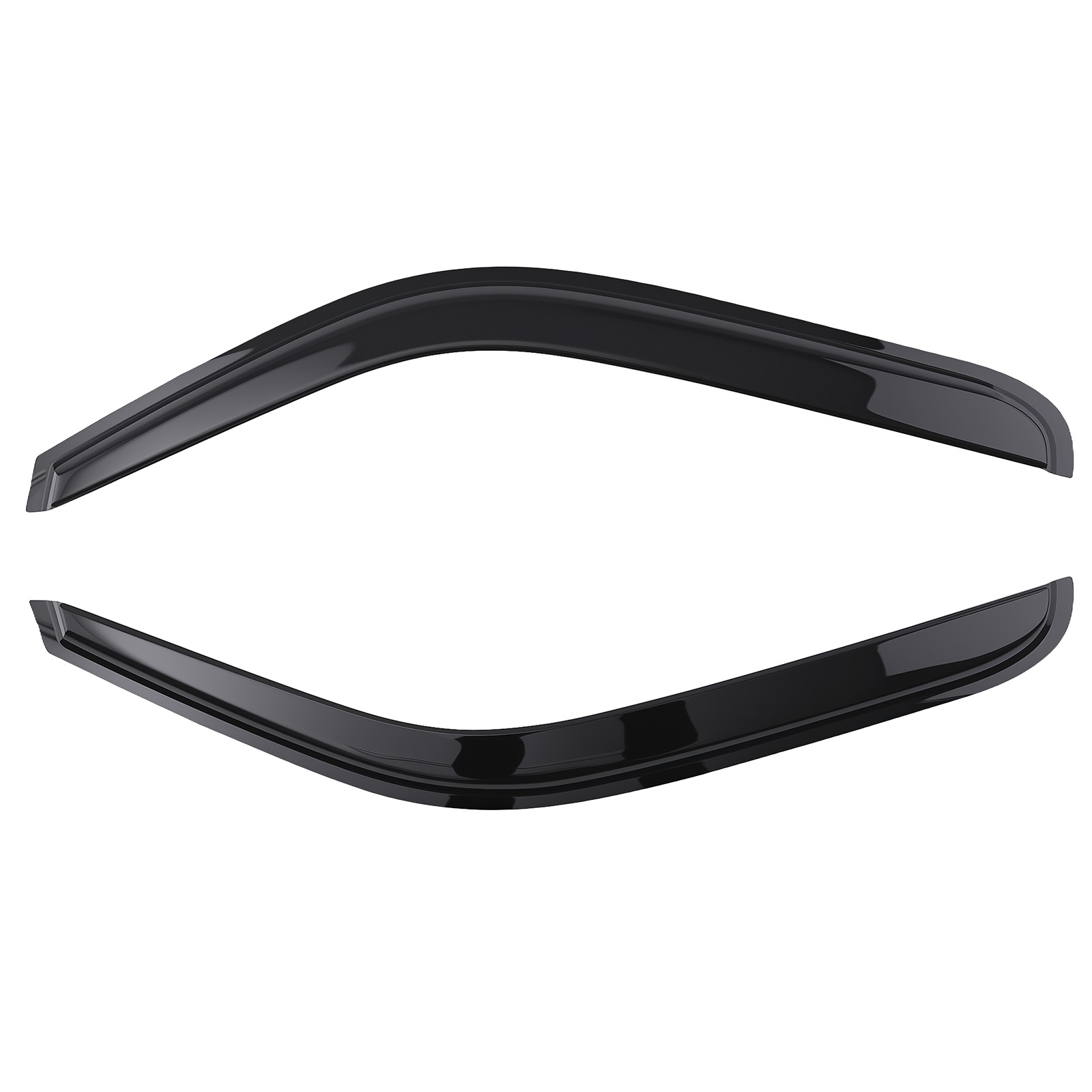 Window Rain Guard Vent Visor for Chevy Silverado 1999-2006 Extended Cab 2.5mm