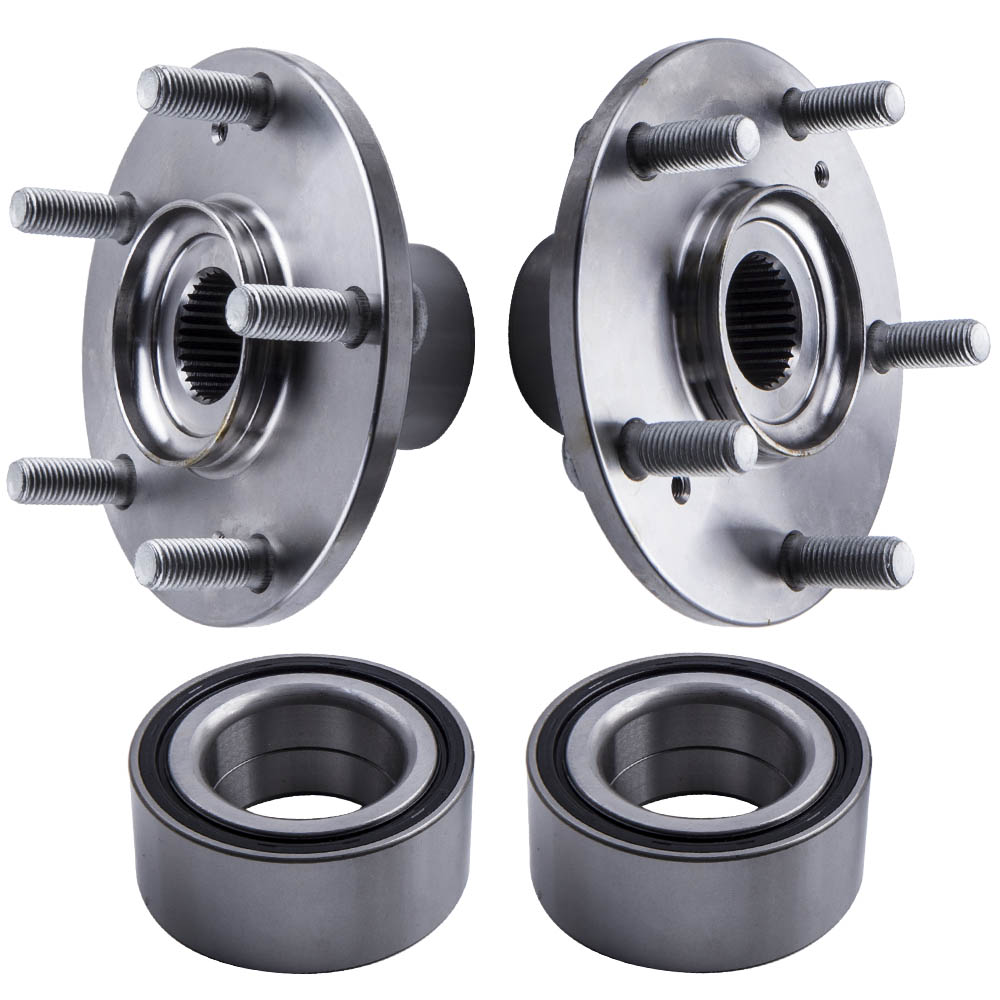 Front Wheel Hub & Bearing Set For Acura TSX Accord Crosstour 510095 2.4L SPK006