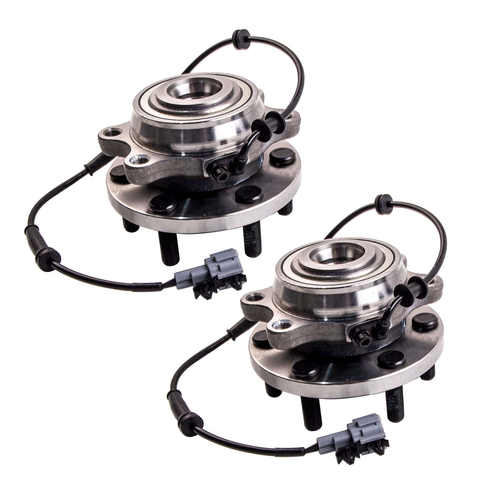 2x Radnabe Radlager Radlagersatz VORNE ABS for Nissan Navara D40 2.5 dCi 4WD