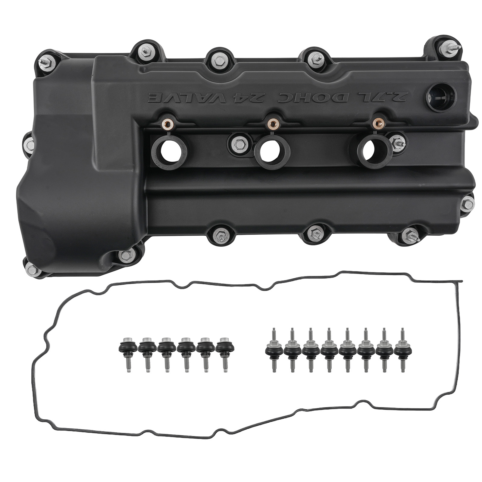 Right Side Valve Cover for Dodge Charger V6 2.7L 2007-2010 4892186AB Black
