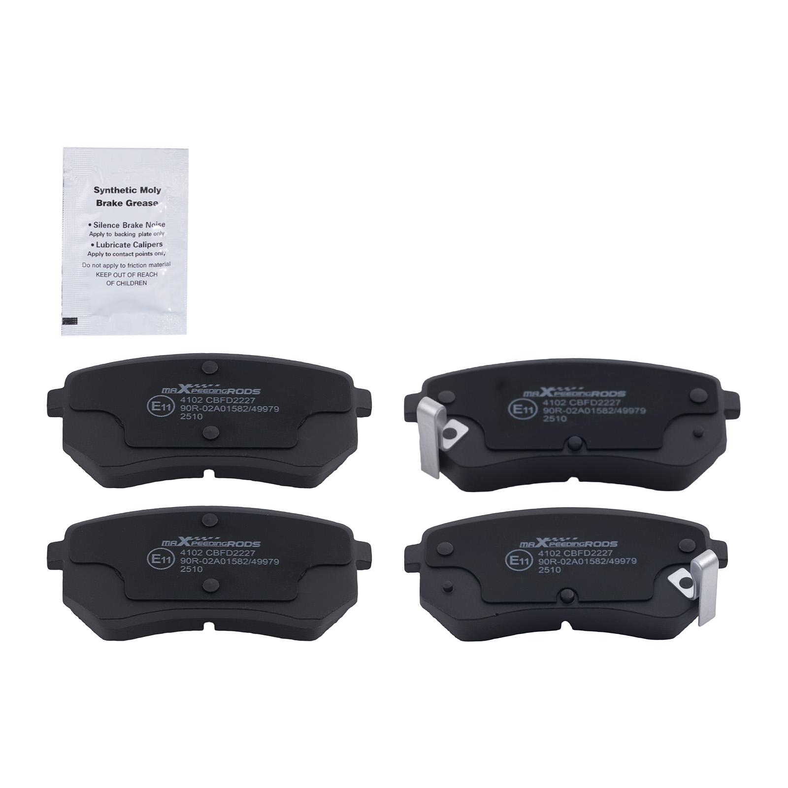 Bremsbeläge Hinten for Hyundai i10/Kia Picanto Schrägheck 2004-2017
