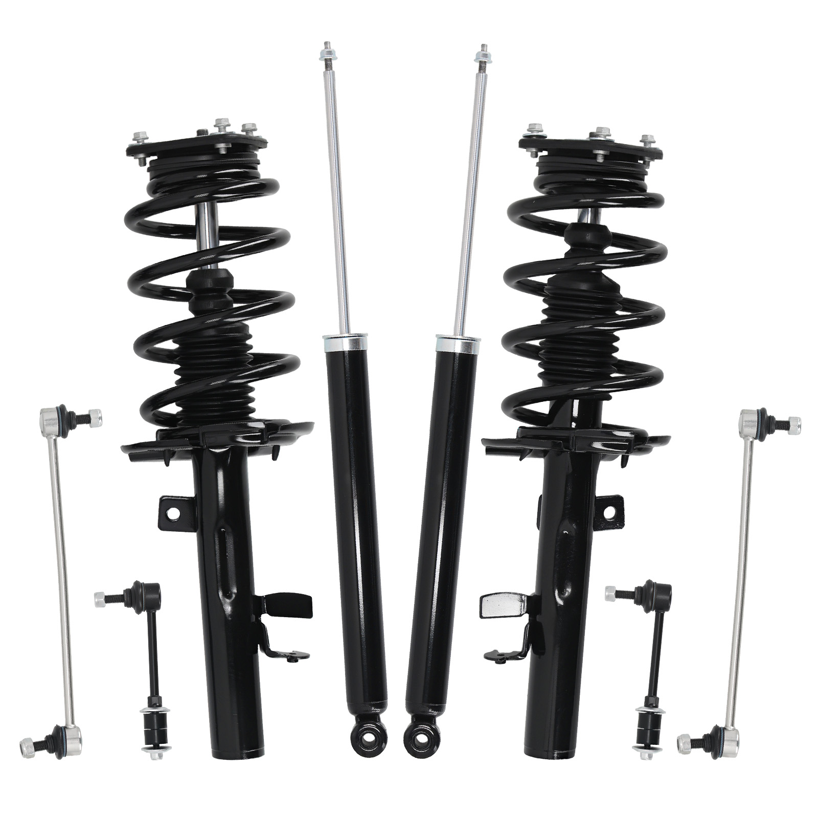 Complete Front Rear Struts w/ Spring Sway Bar End Link for FORD ESCAPE 2014-2018