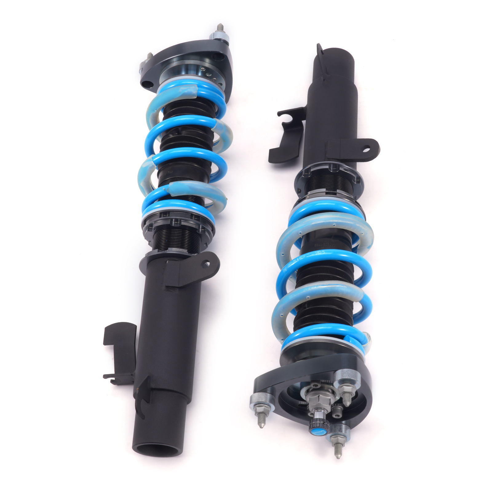 Gewindefahrwerk Kit Schwarz Blau for Volvo C30/S40/V50 04-13 Pillow Ball Mount