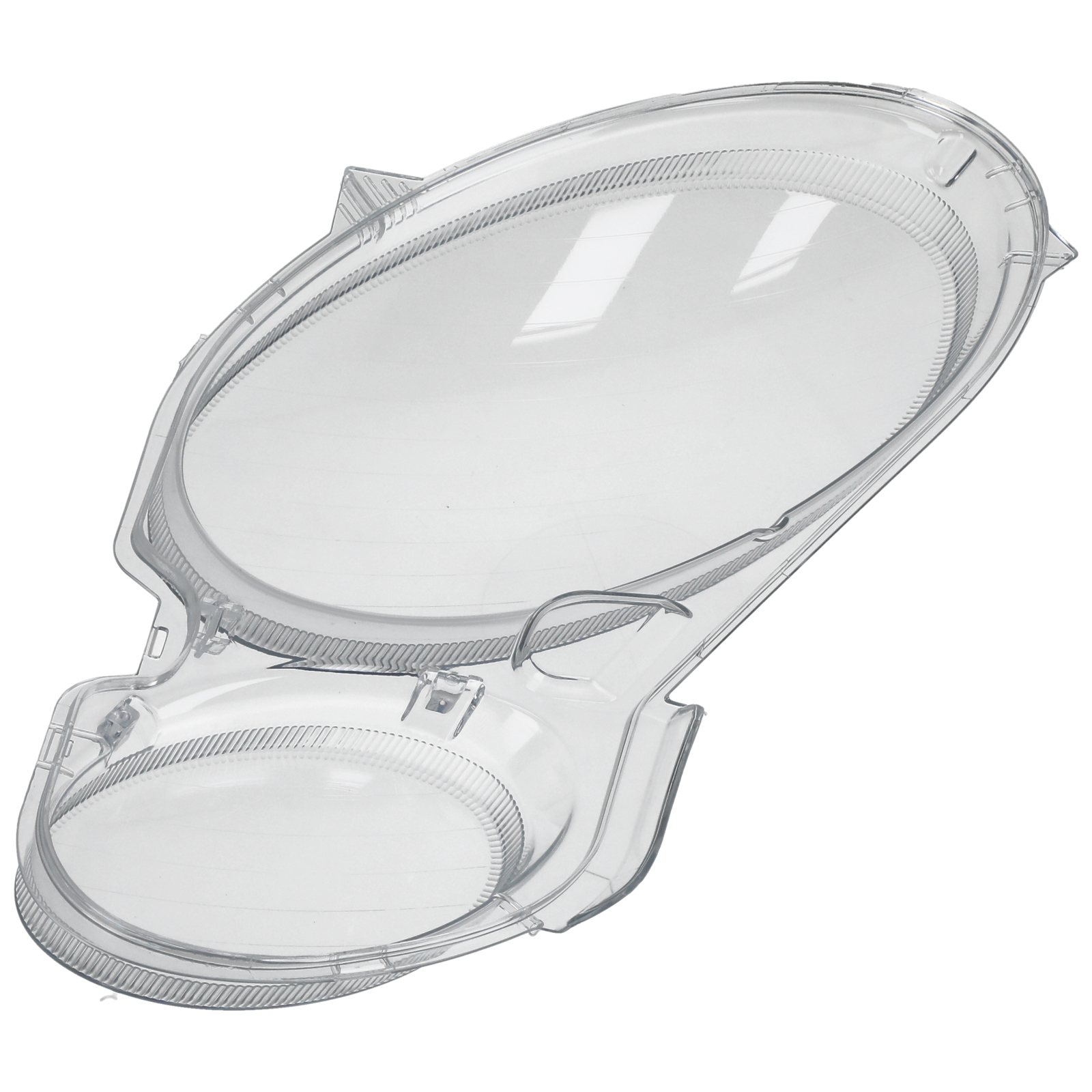 Pair Headlight Lens Cover for Mercedes Benz E240 E200 E350 W211 2002-2008 Clear