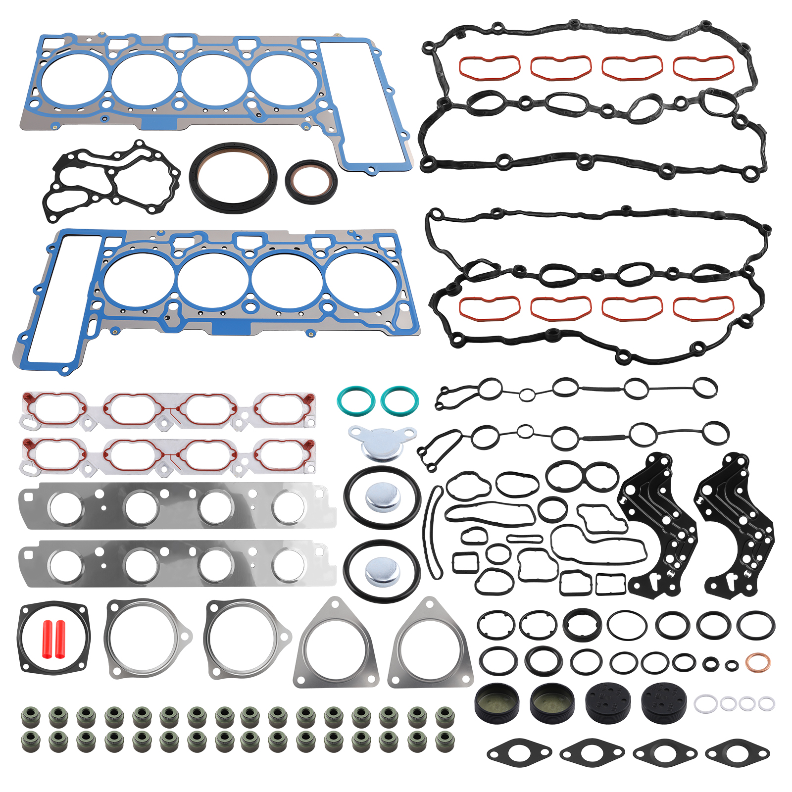 Engine Overhaul Rebuilding Gasket Seals For Audi S5 A6 A8 Q7 VW 079103383AR 4.2L