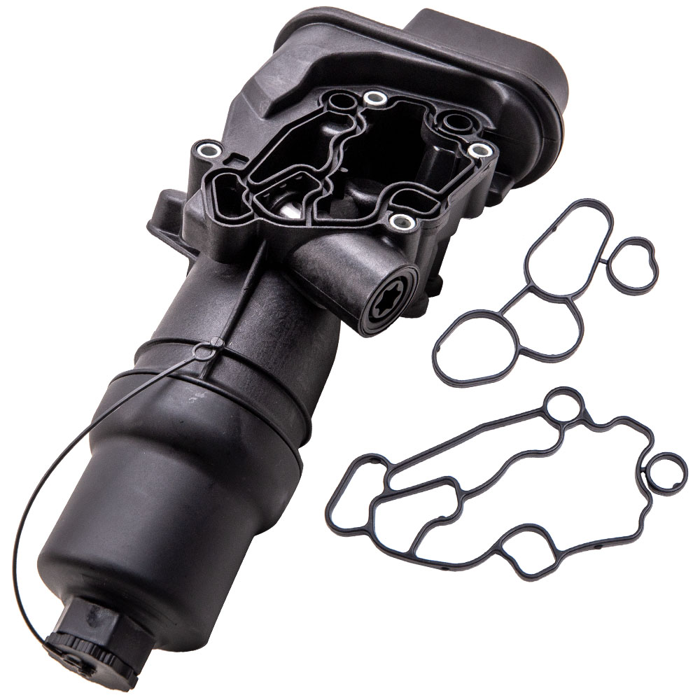 Schwarz Ölfiltergehäuse Mit Dichtung for Audi A3 Seat Altea Leon 2.0 FSI