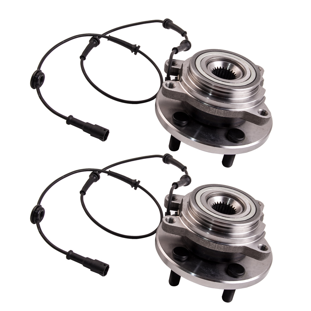 PAIR FRONT WHEEL BEARING HUB FOR LAND ROVER DISCOVERY 2  TAY100060 98-04