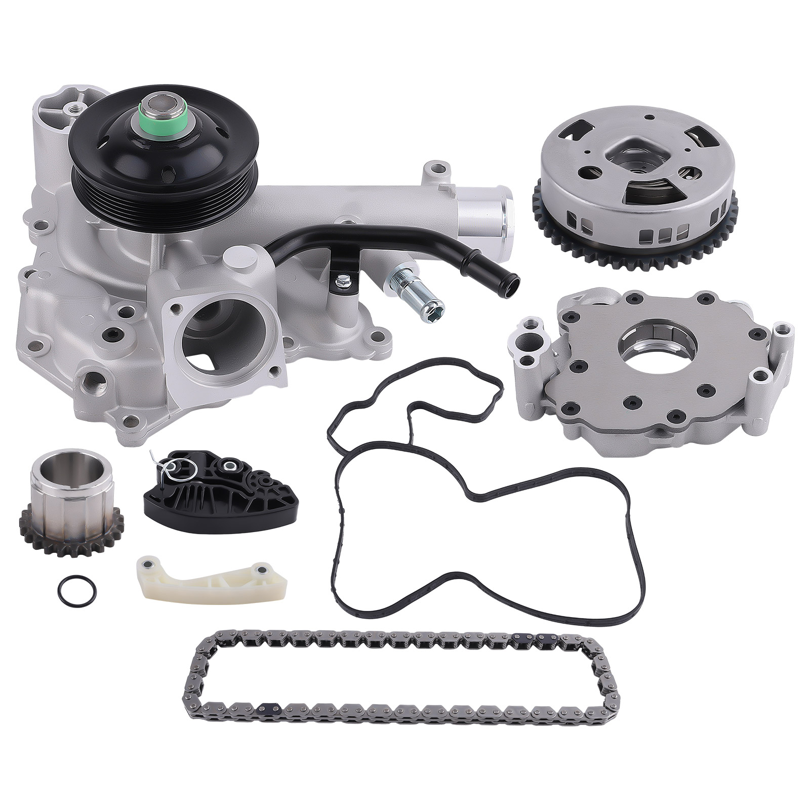 Timing Chain Gear Kit Oil Pump + Water Pump for Dodge Charger Challenger 5.7L