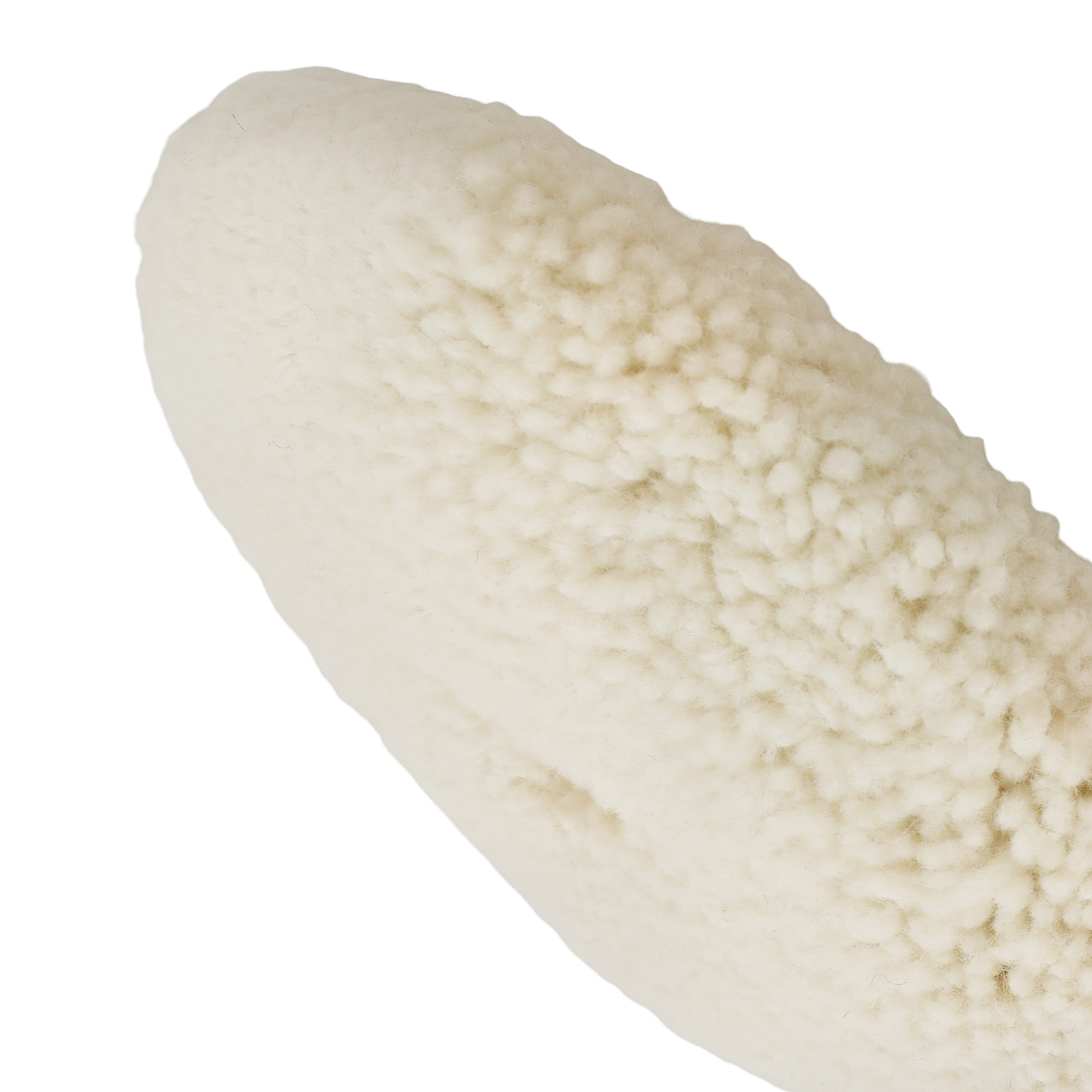 7 Inch Wool Hook Loop Compound Bonnet Pad for Polisher Buffer Application