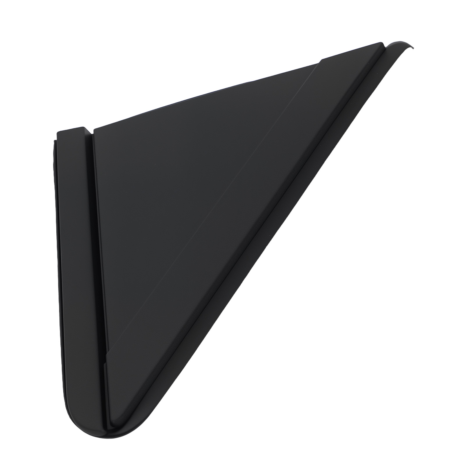 Mirror Flag Trim Right Side for Chrysler Dodge 2008-2020 1AN68RXFAB Black