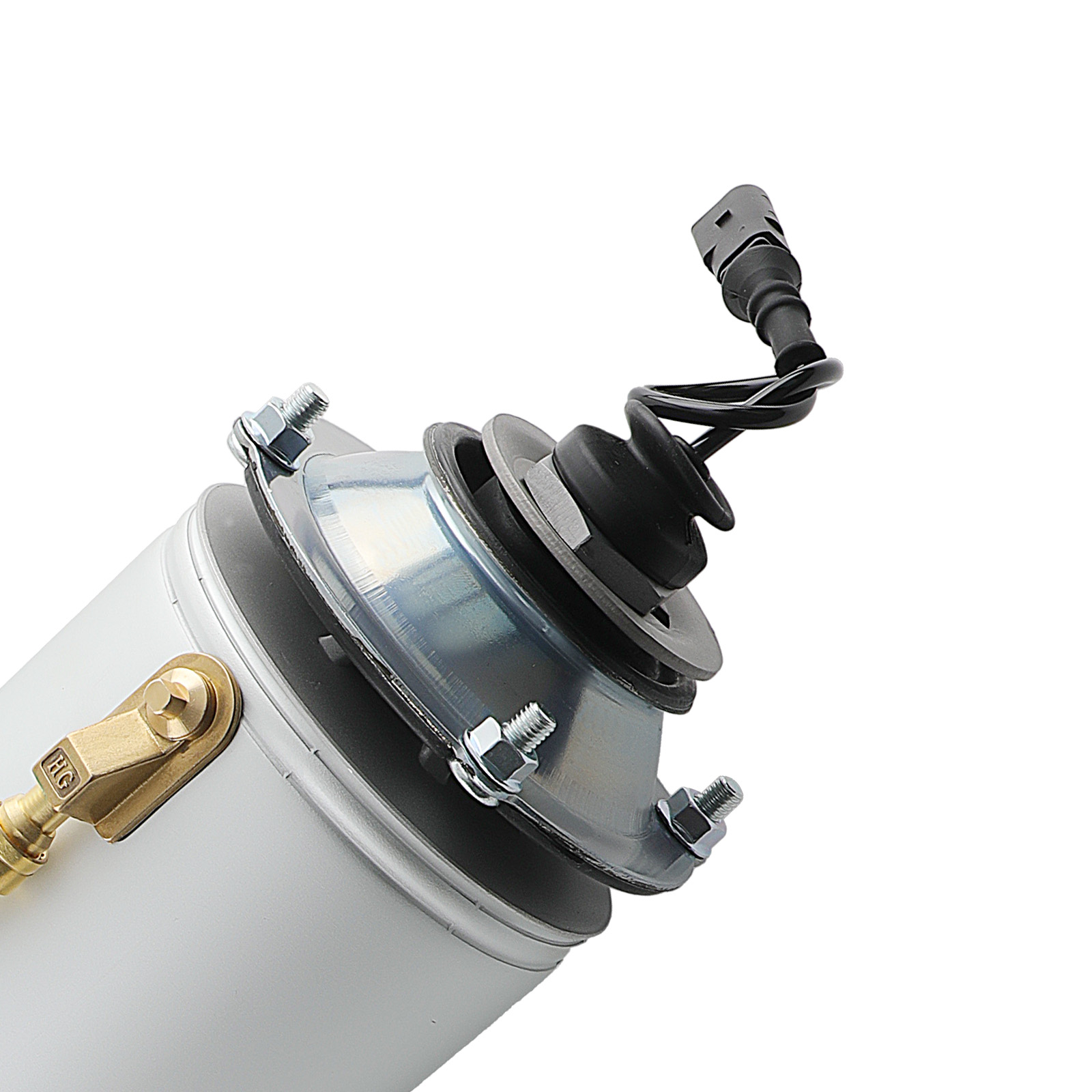 1xFederbein Stoßdämpfer air suspension strut for VW Phaeton Bentley Vorne Rec
